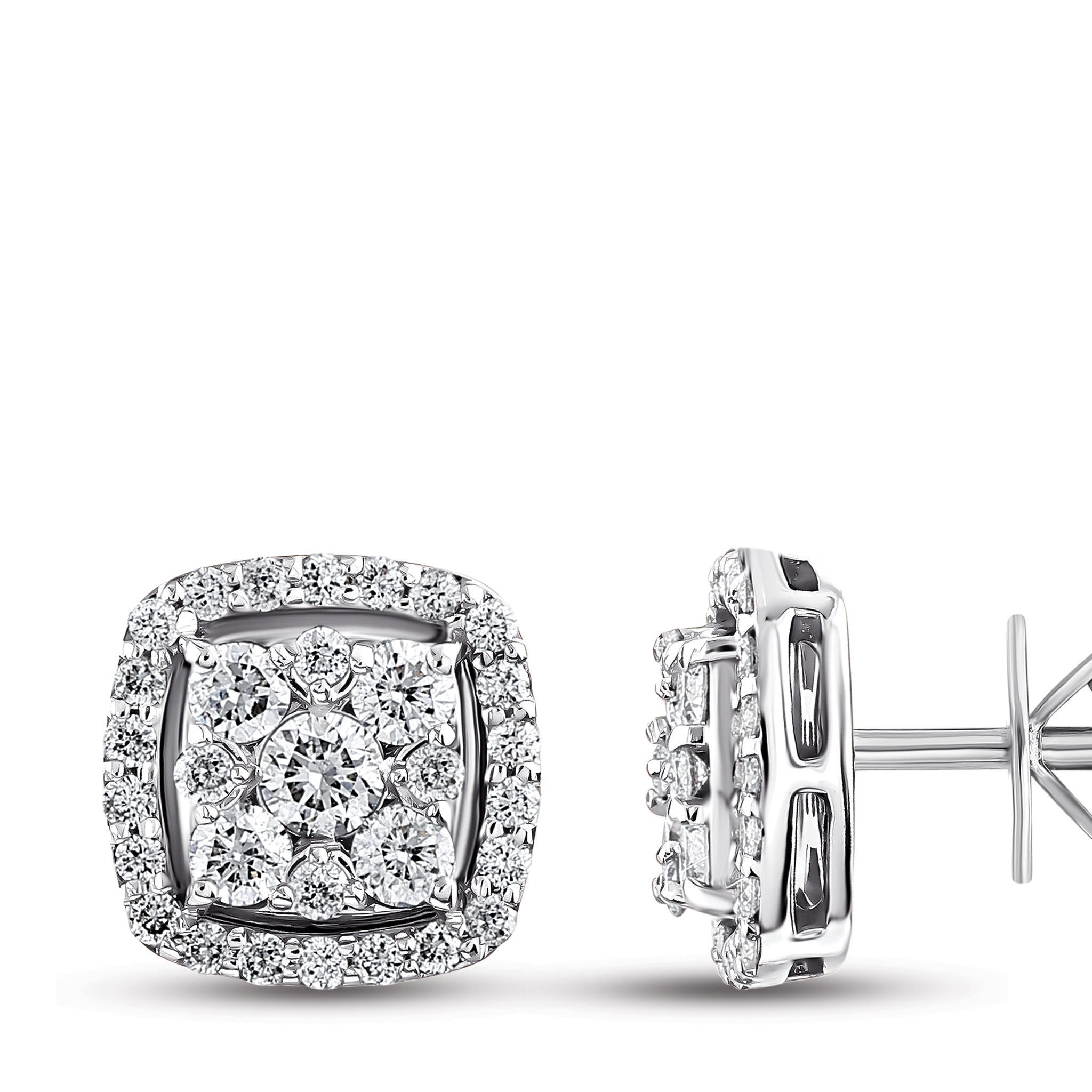 Diamond Design Earrings