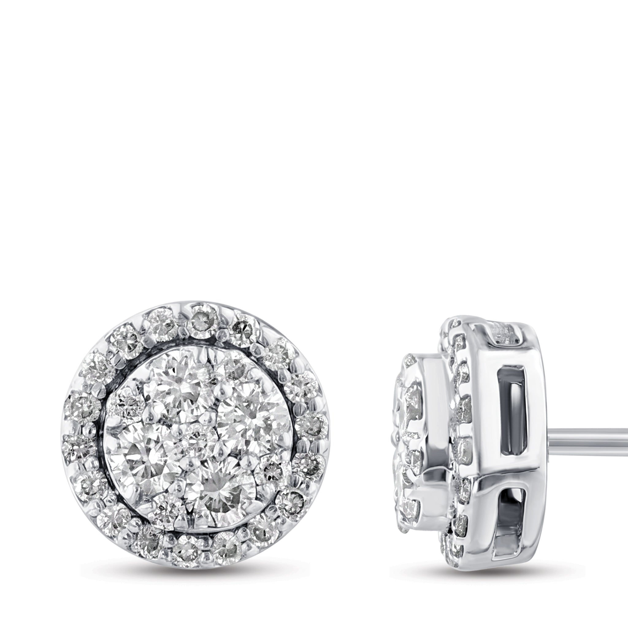 Diamond Design Earrings