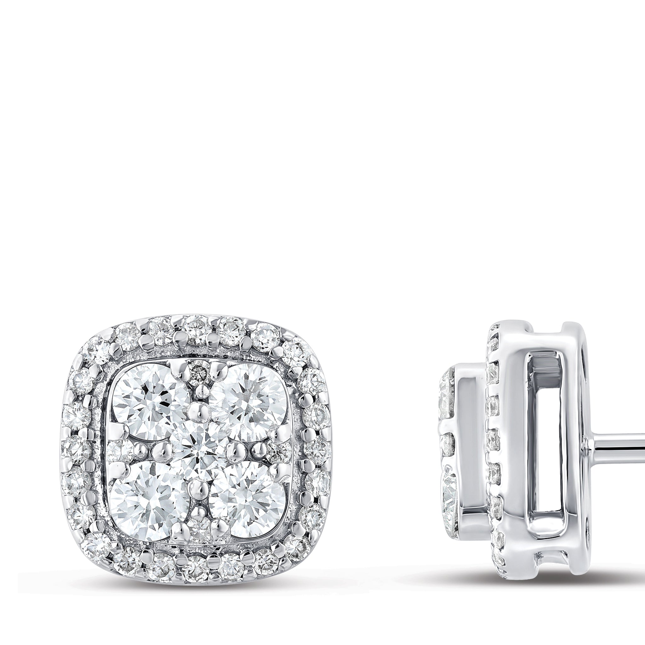 Diamond Design Earrings