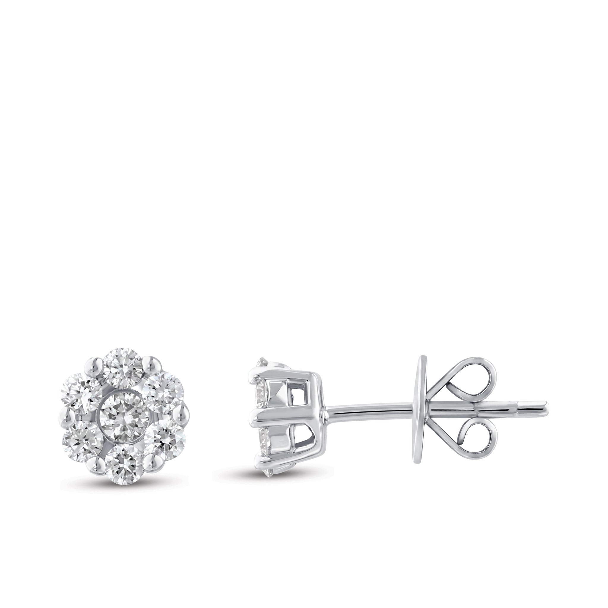 Diamond Design Earrings