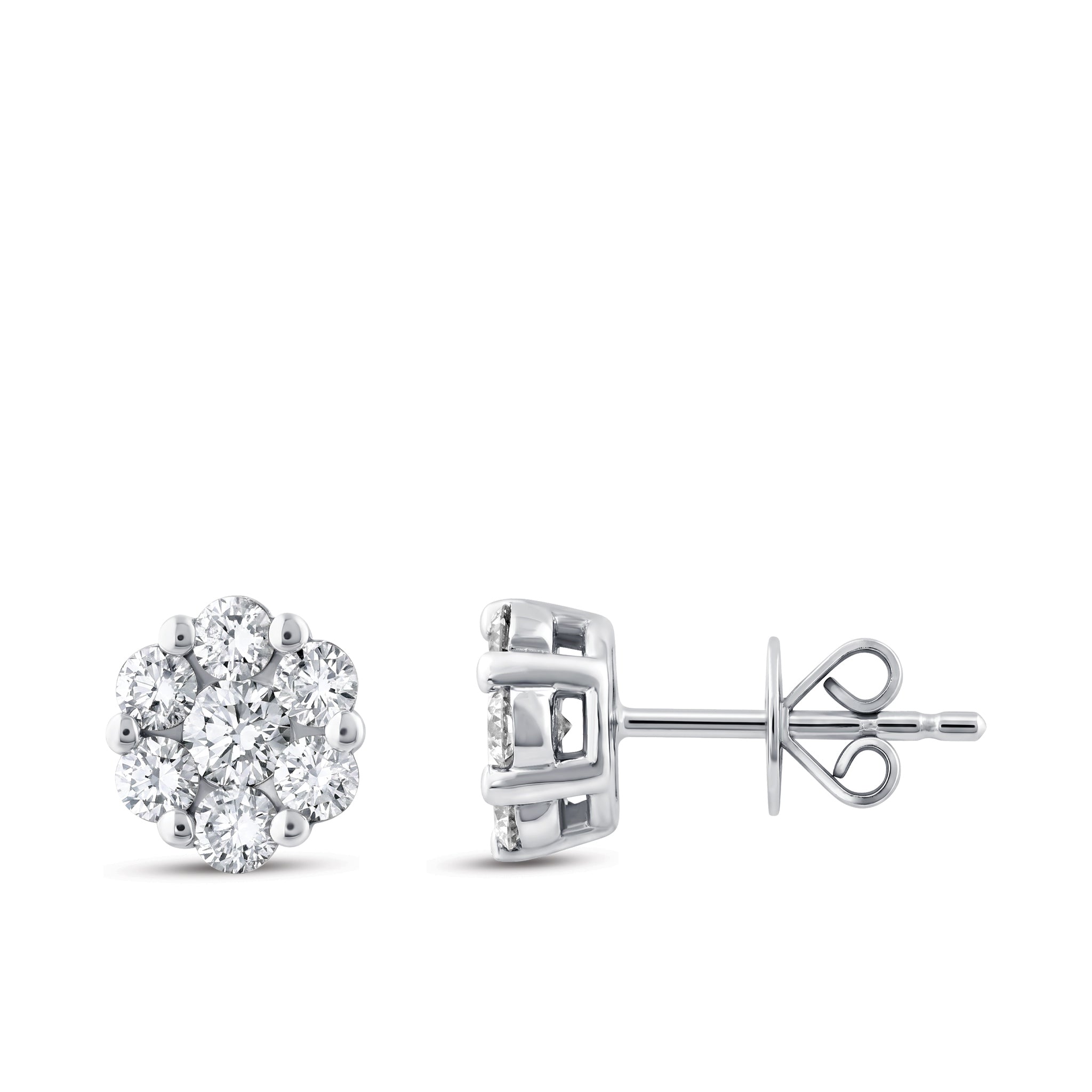 Diamond Design Earrings