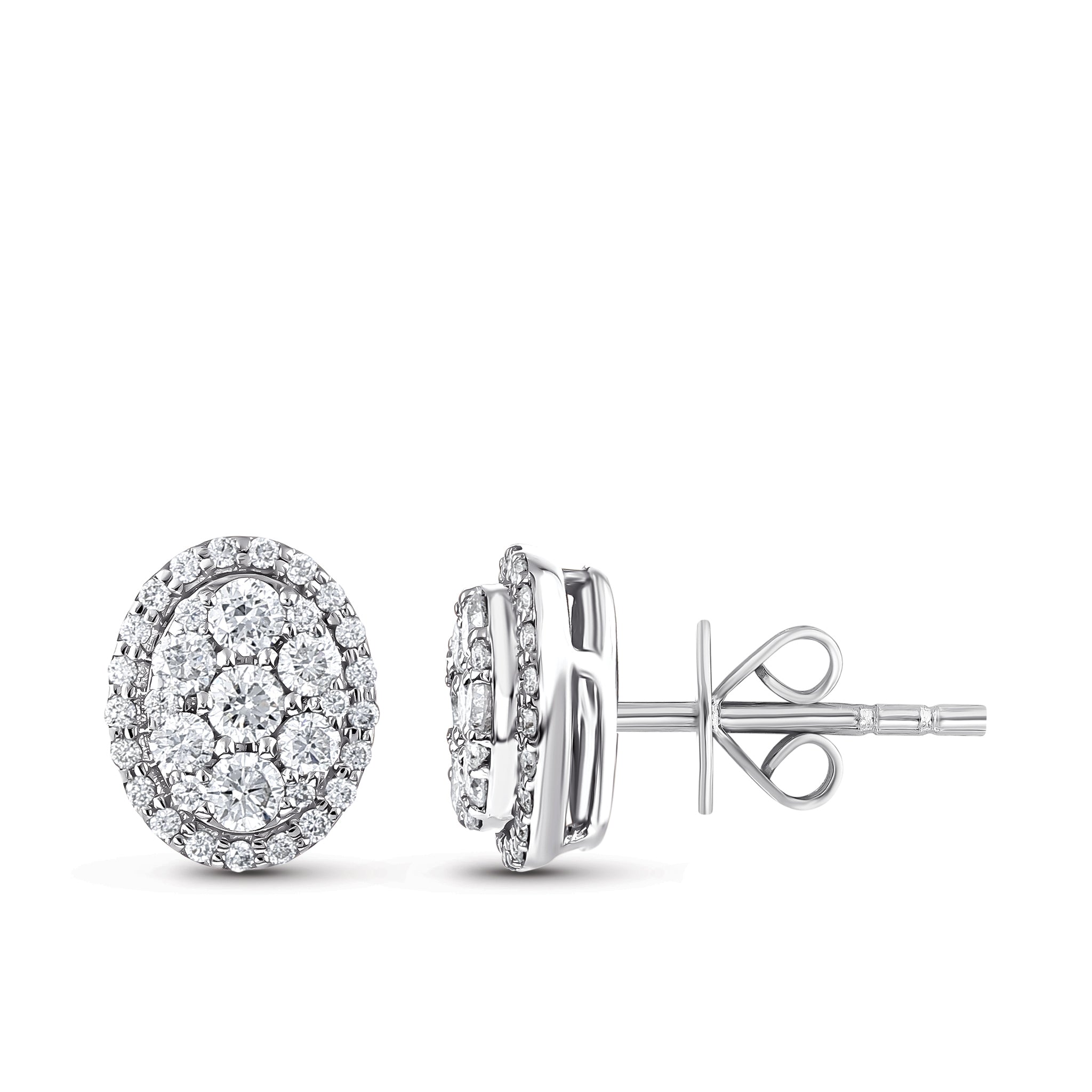 Diamond Design Earrings
