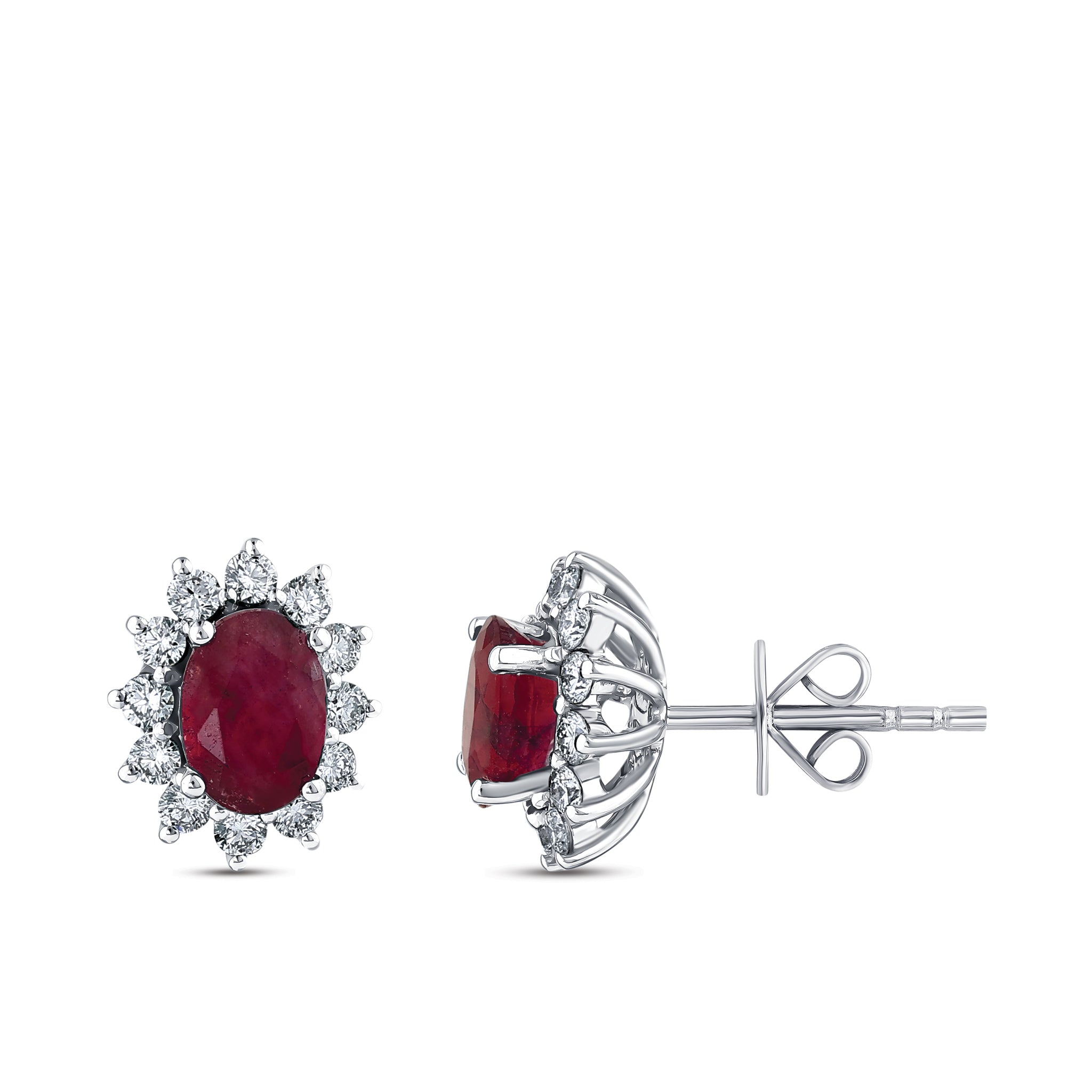 Ruby Earrings