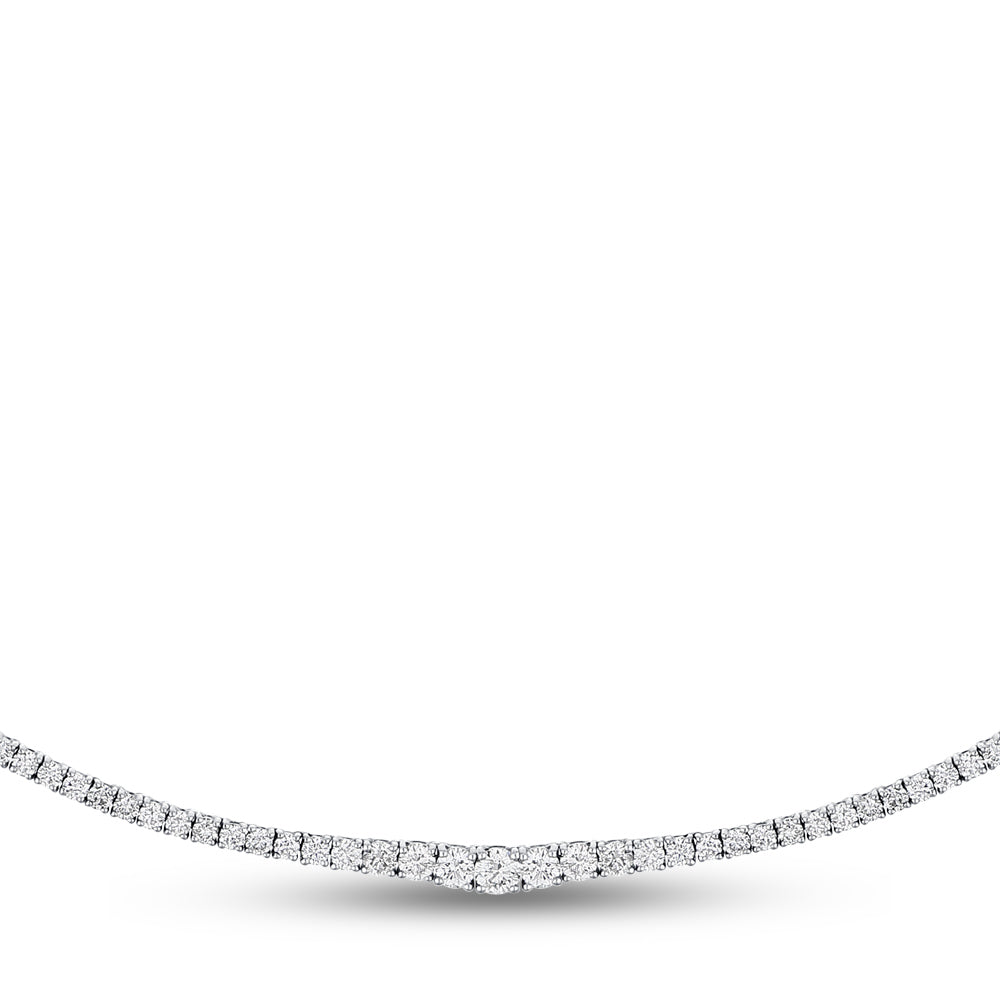 Tennis Diamond Necklace