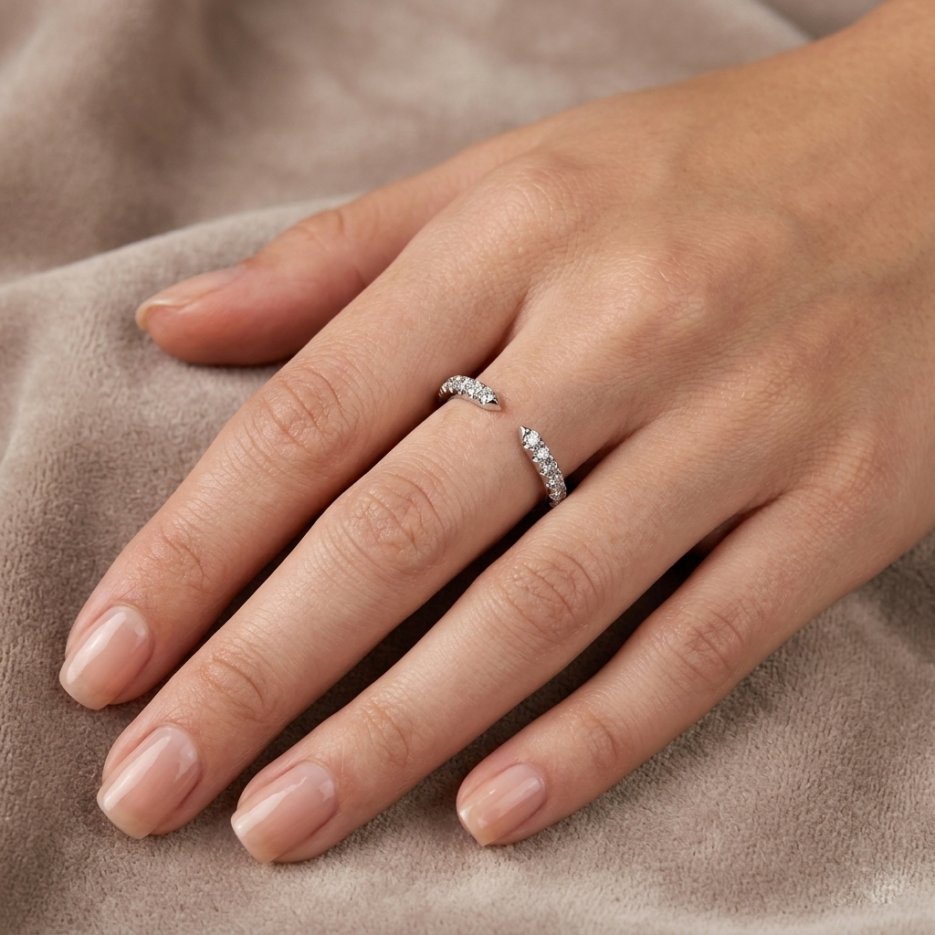 Open Diamond Ring