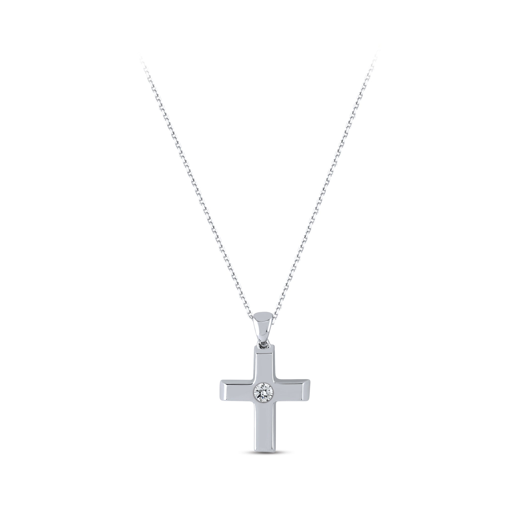 Cross Diamond Pendant