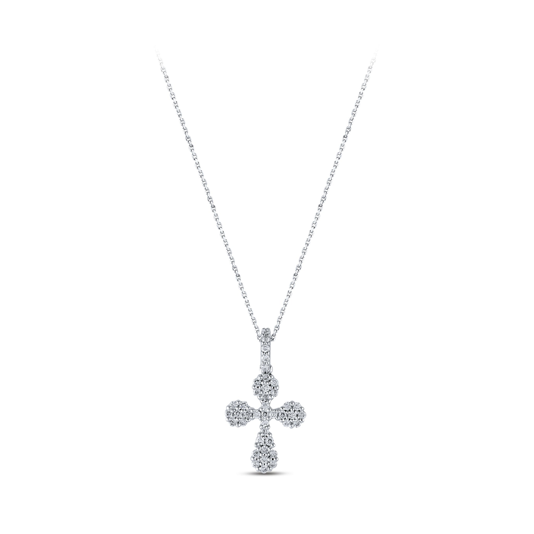 Cross Diamond Pendant