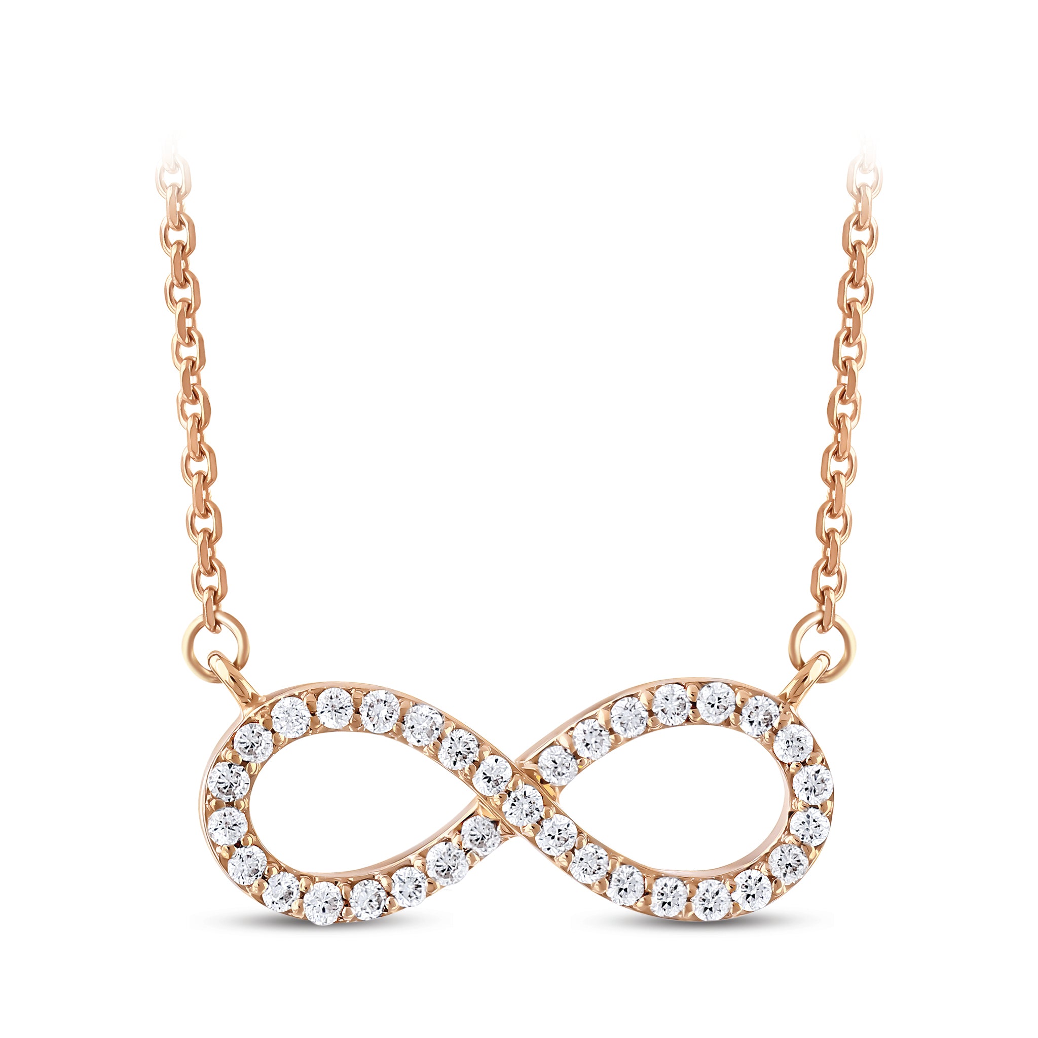 Infinity Diamond Necklace