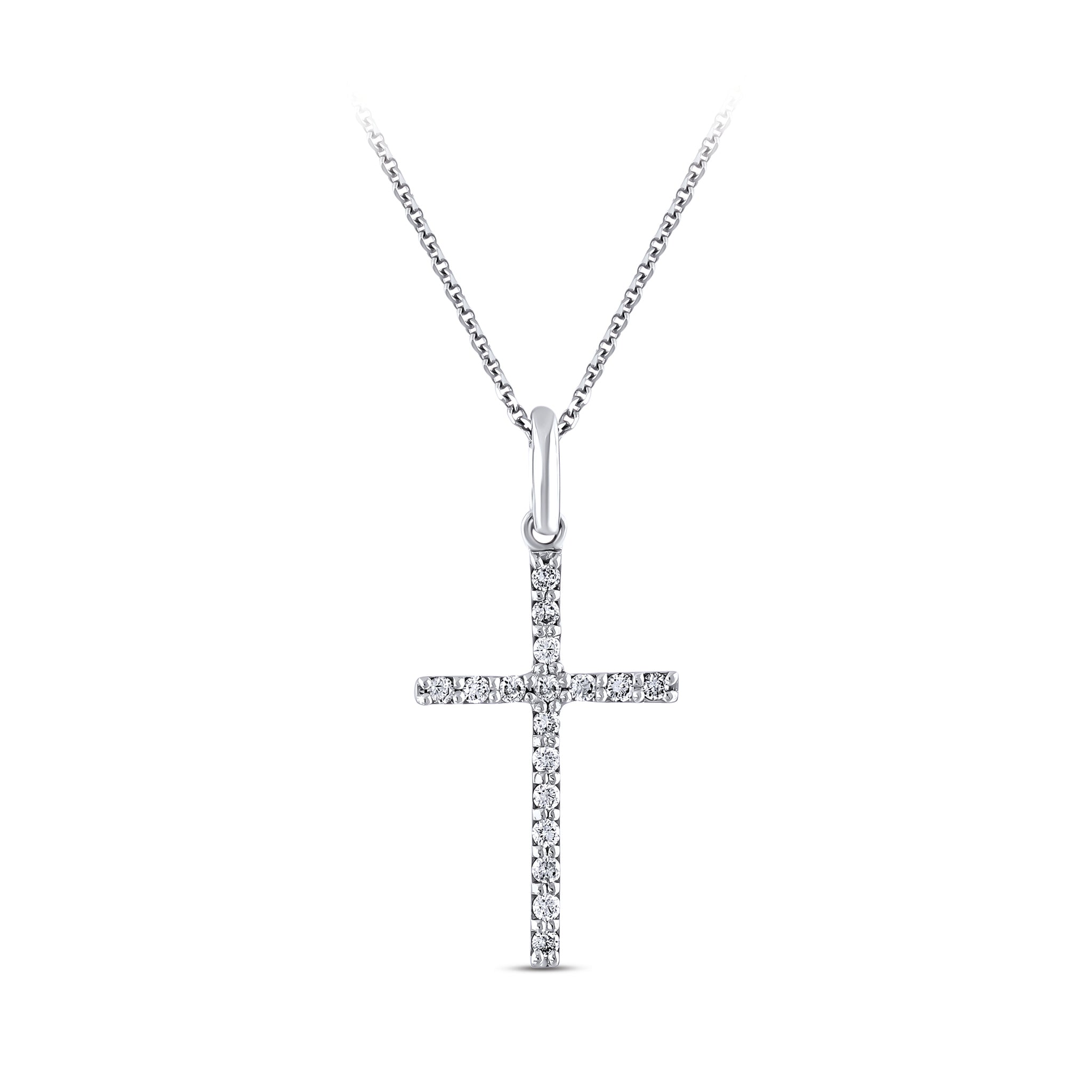 Cross Diamond Pendant