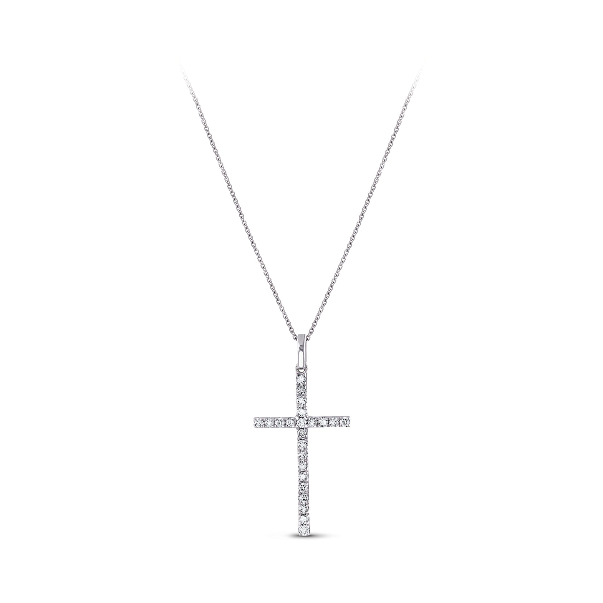 Cross Diamond Pendant