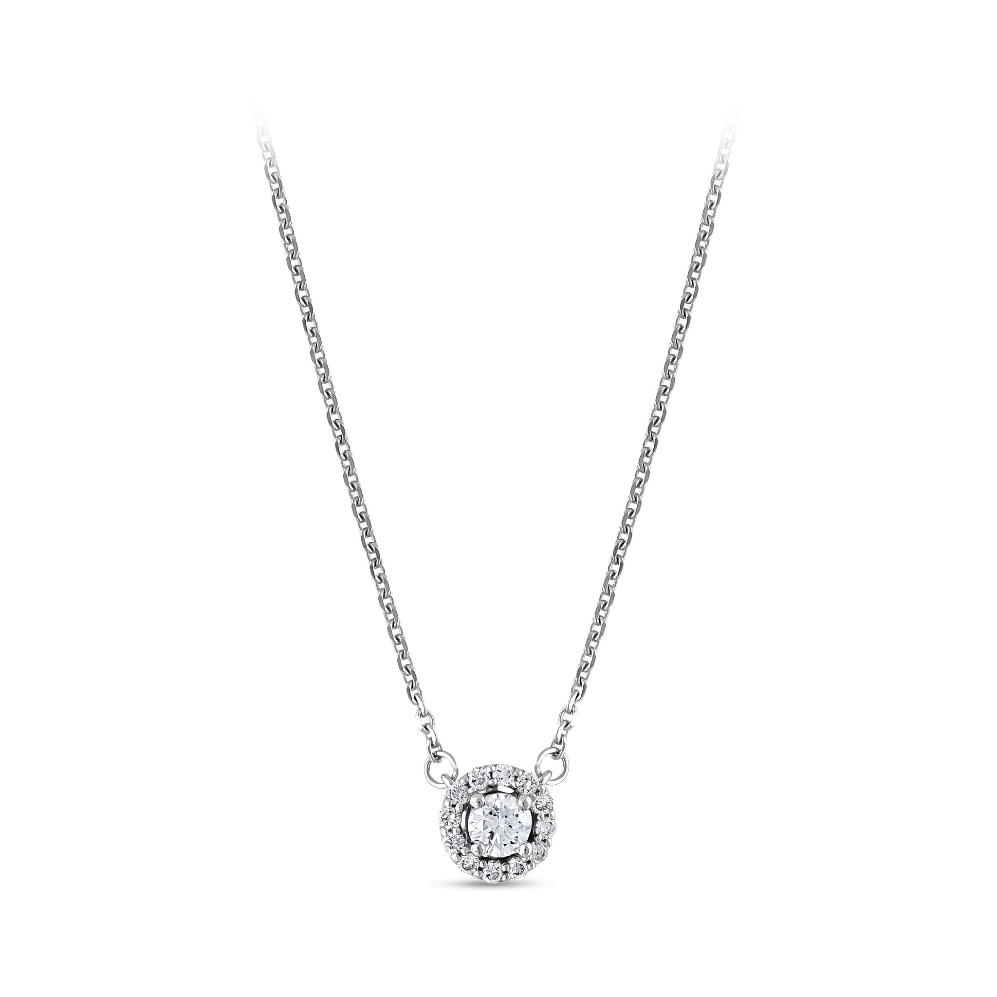 Solitaire Diamond Necklace