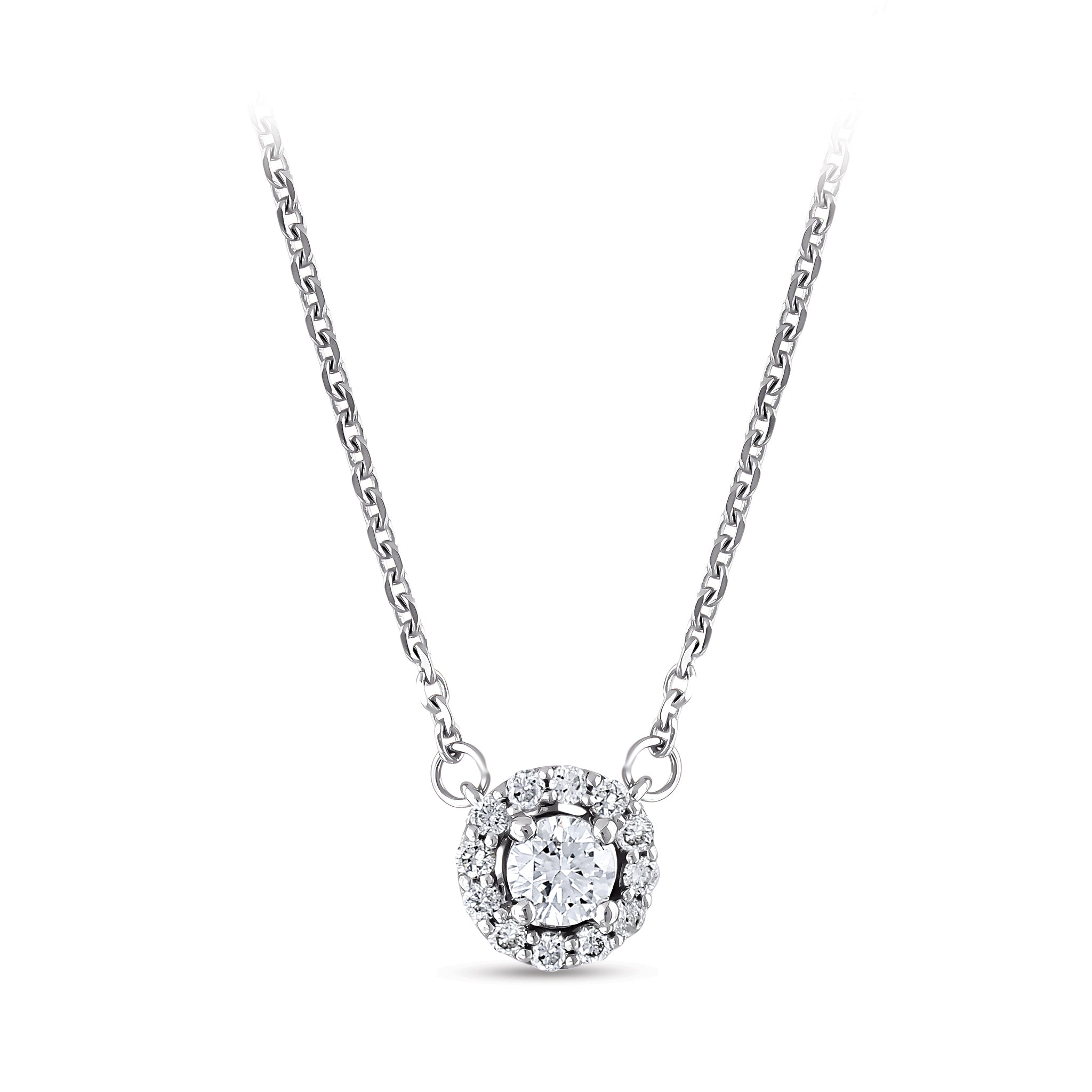 Solitaire Diamond Necklace