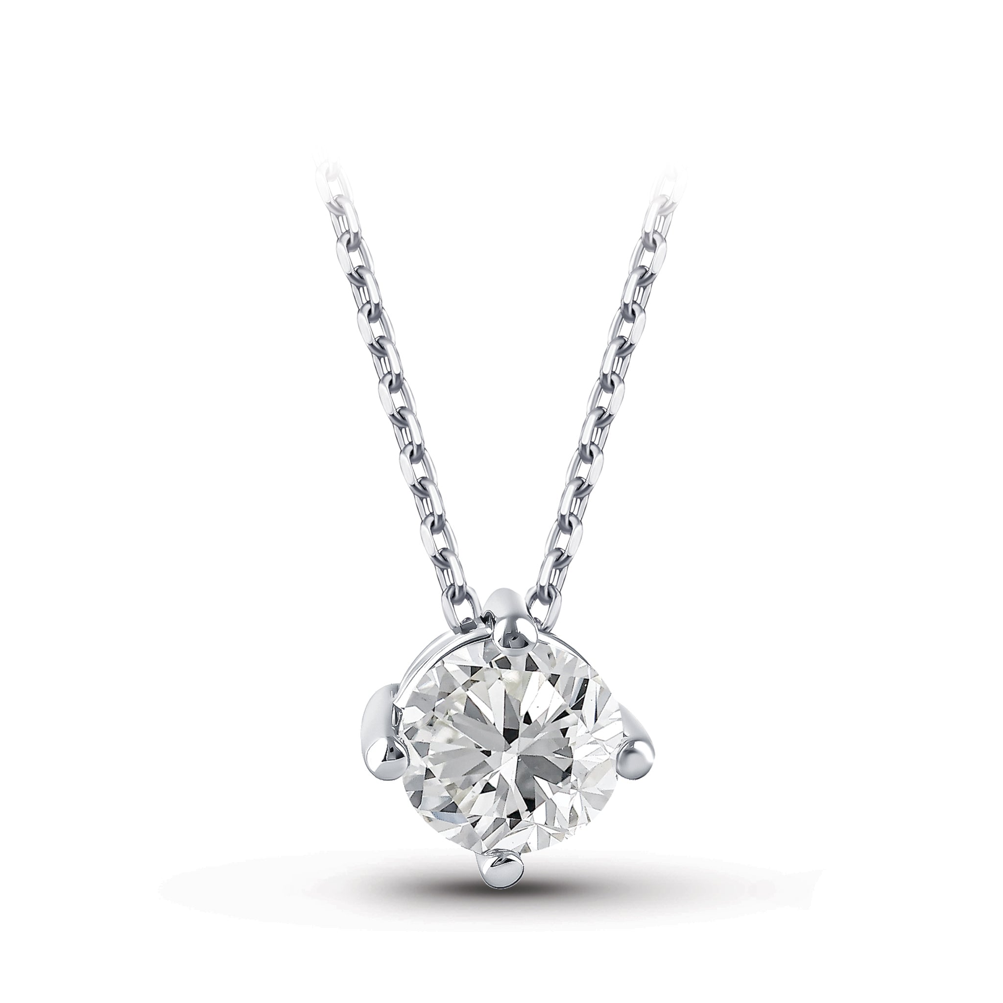 Diamond Solitaire Necklace