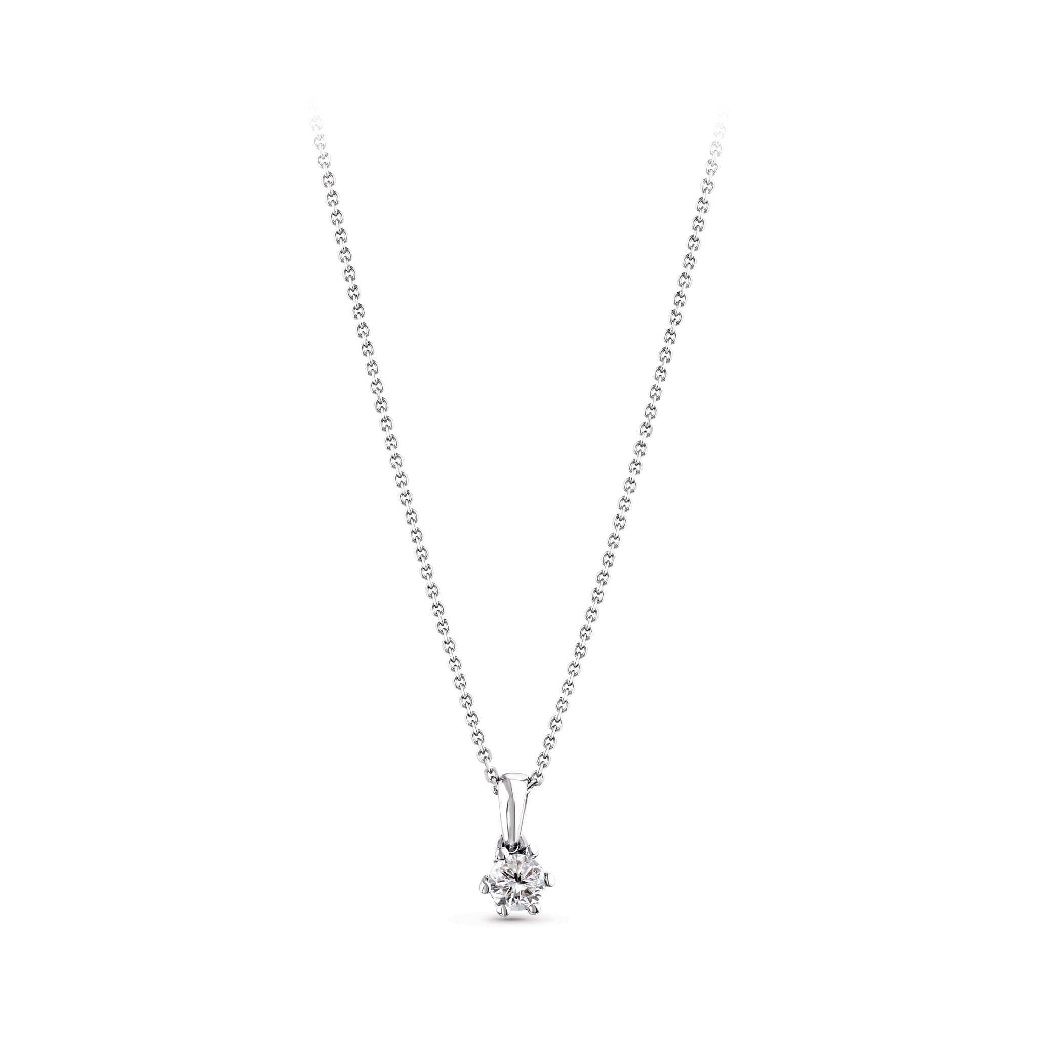 Solitaire Diamond Necklace