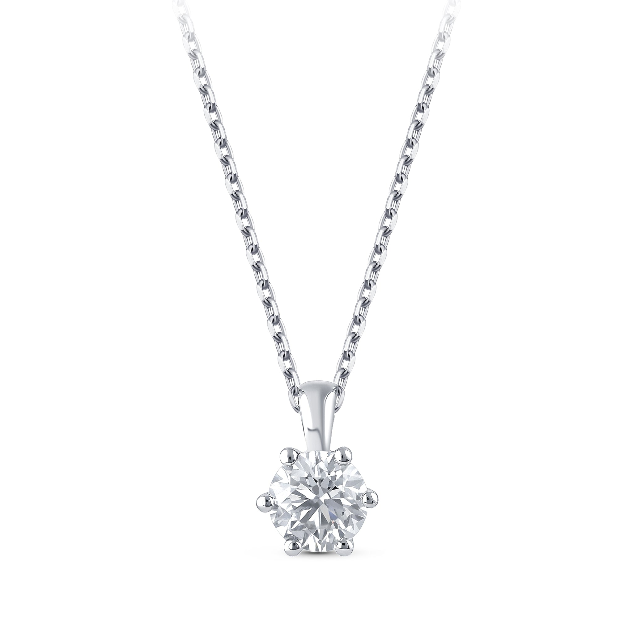Solitaire Diamond Necklace