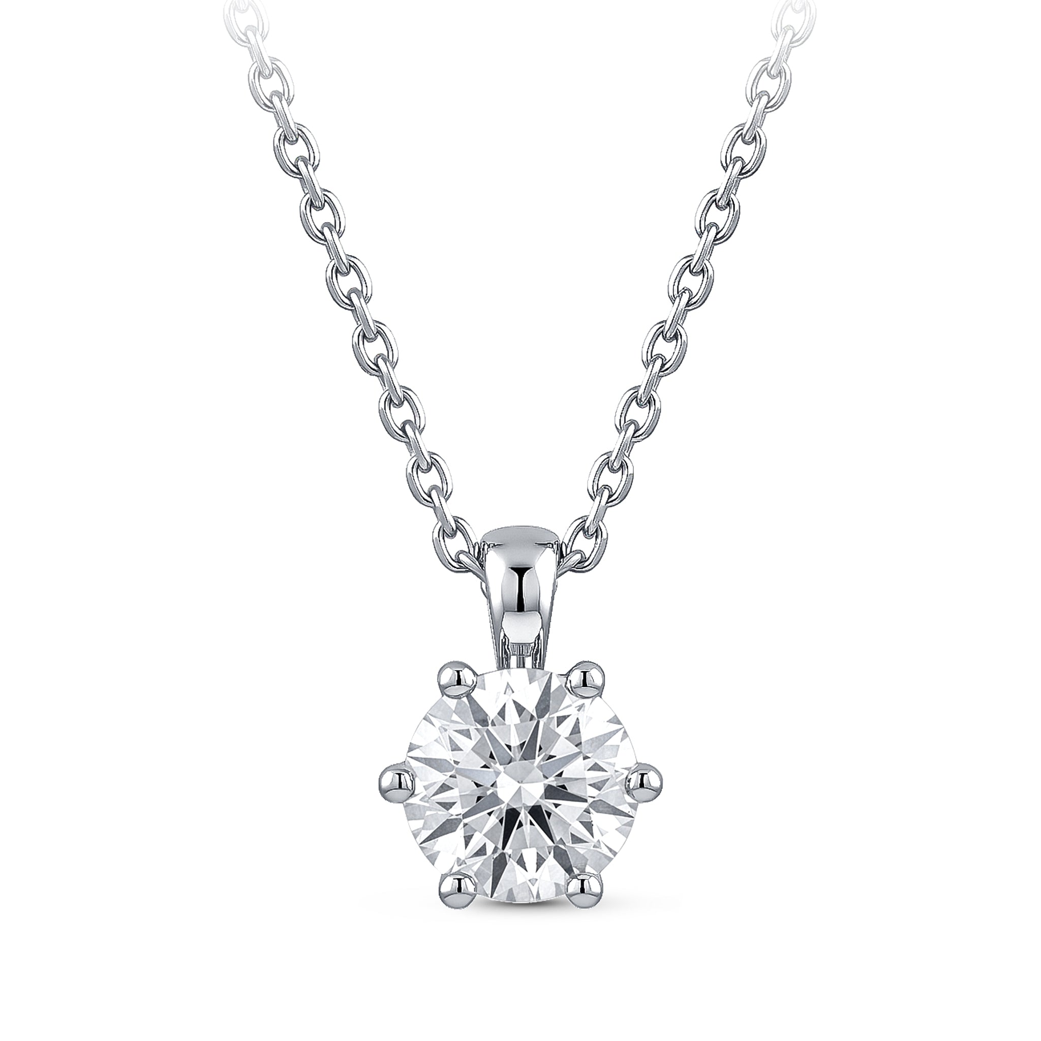 Solitaire Diamond Necklace