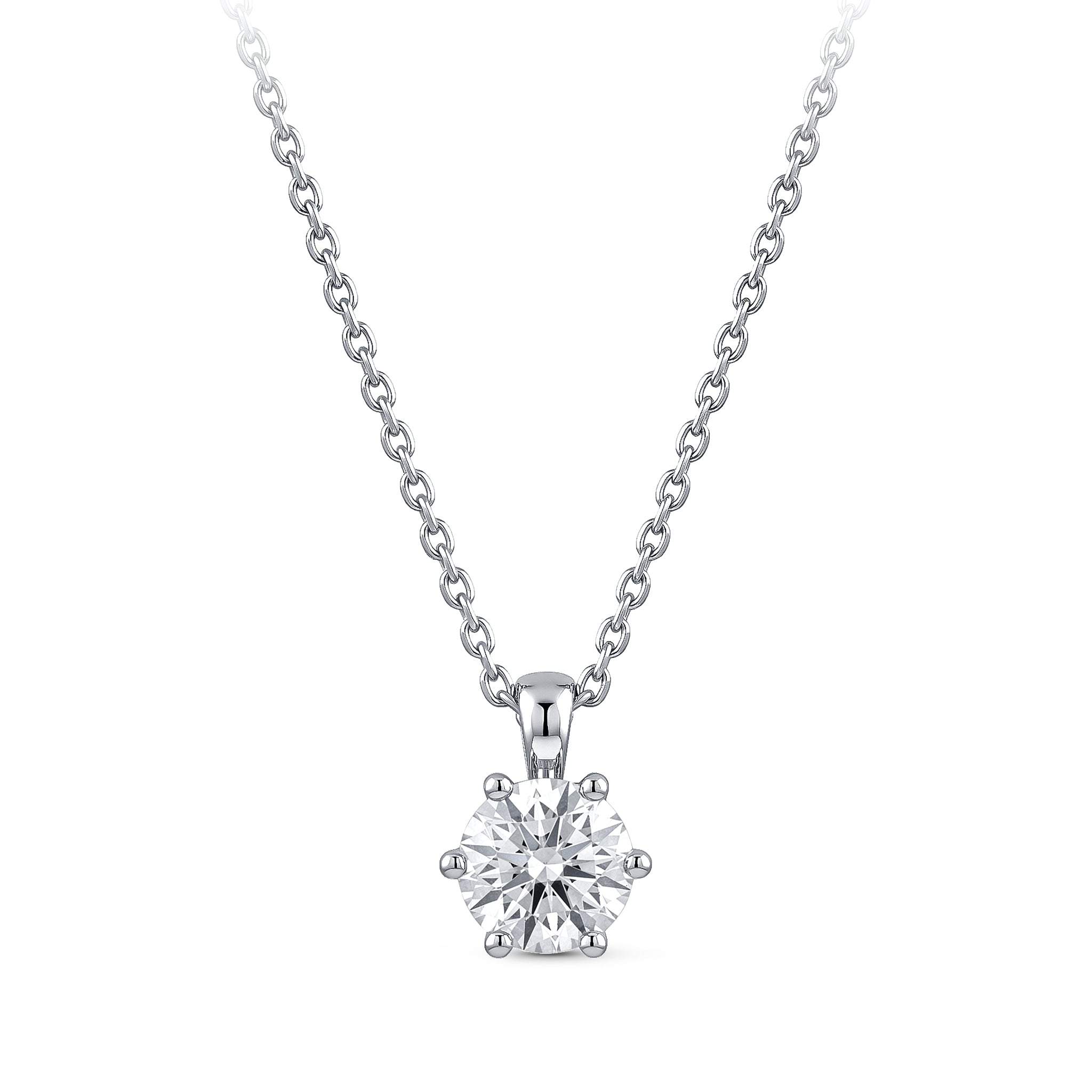 Solitaire Diamond Necklace