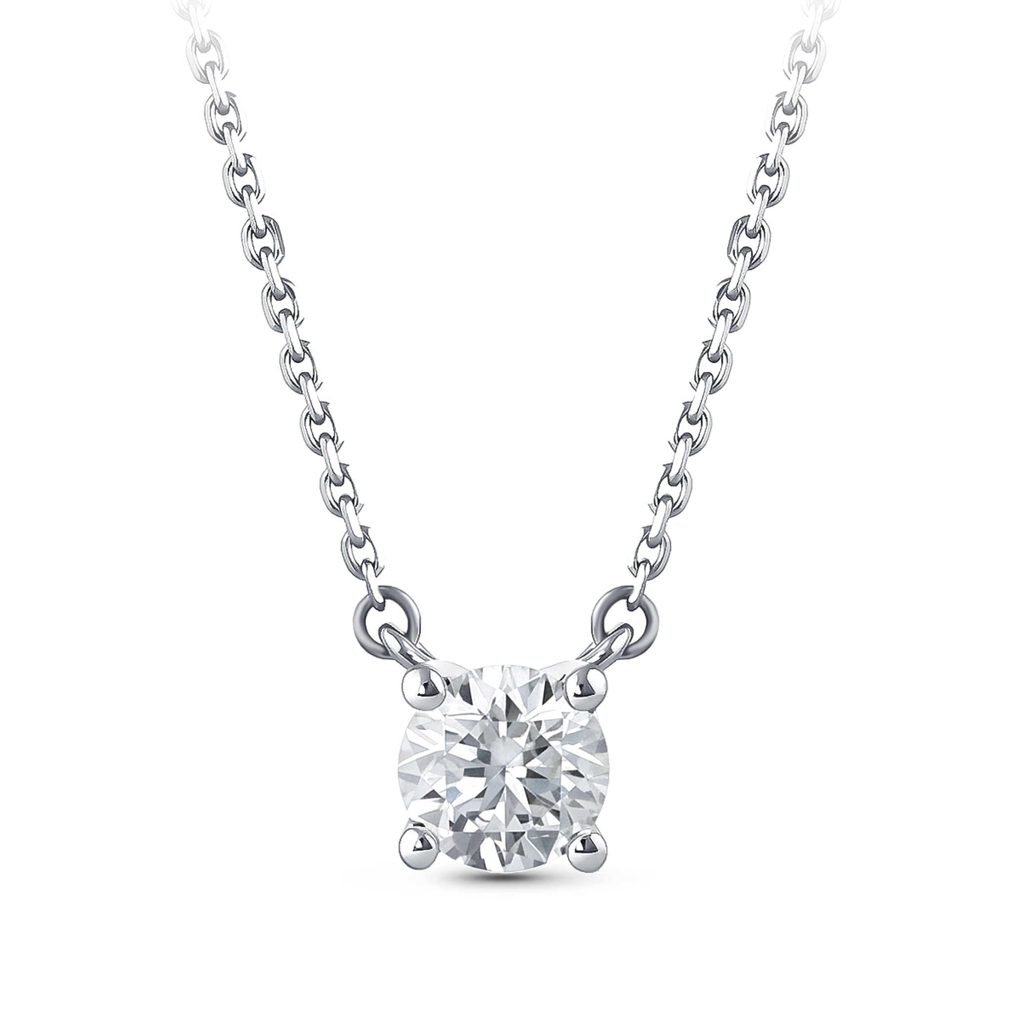 Solitaire Diamond Necklace