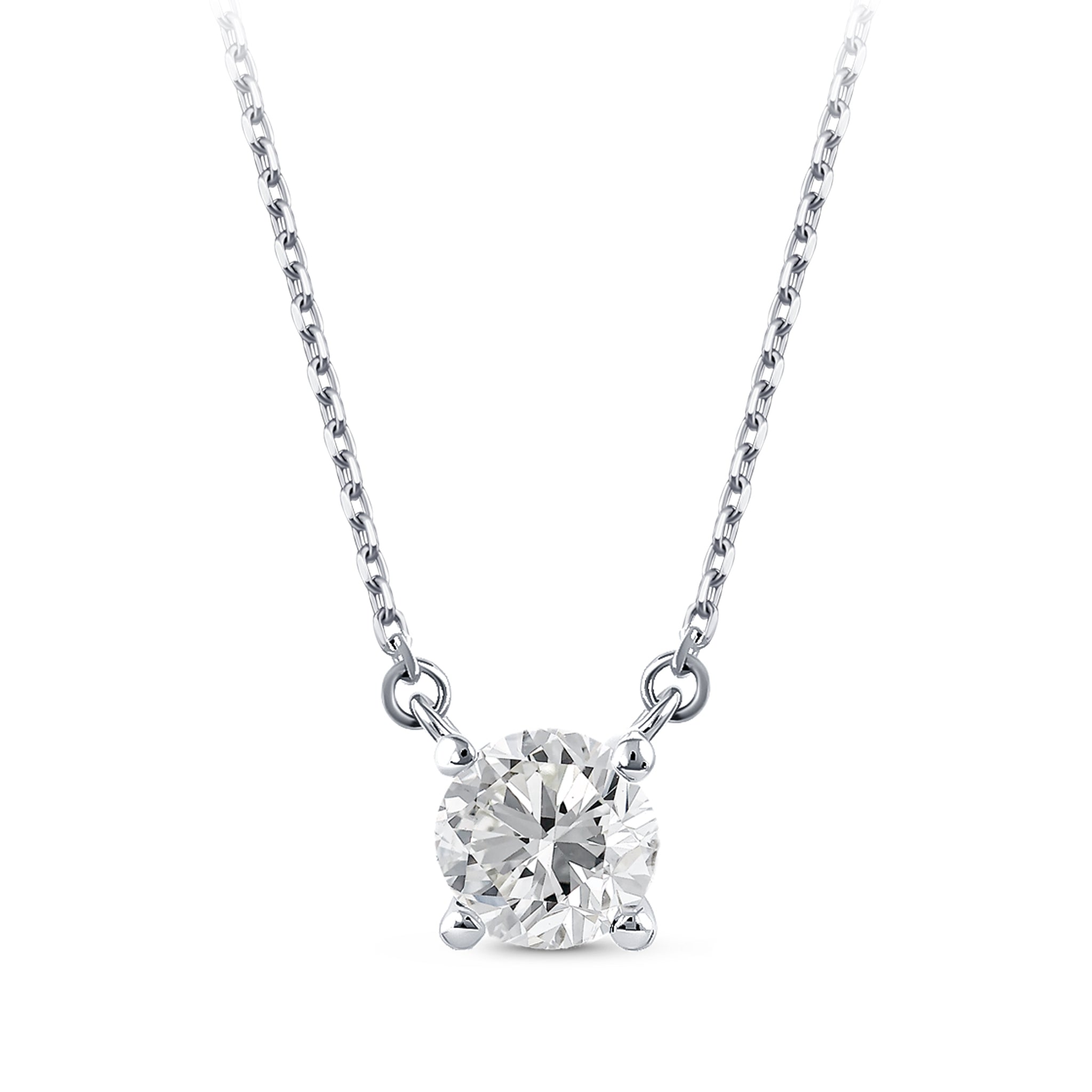 Solitaire Diamond Necklace