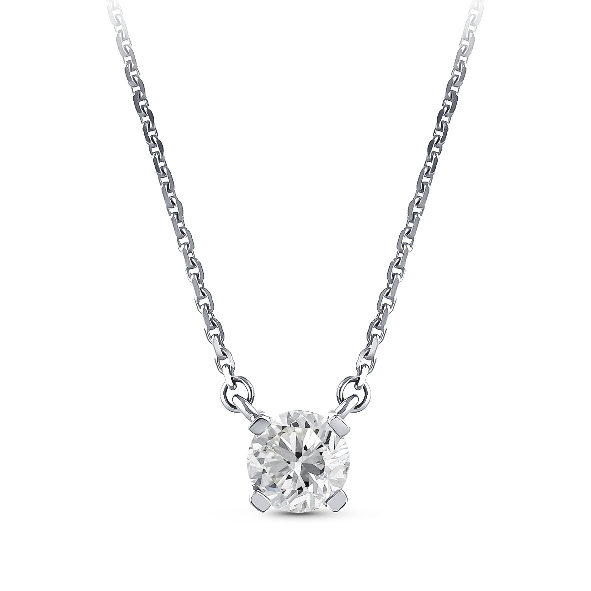 Solitaire Diamond Necklace