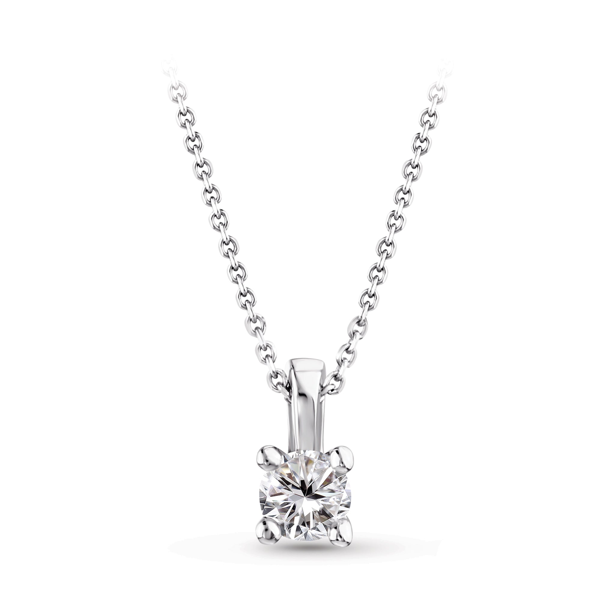 Solitaire Diamond Necklace