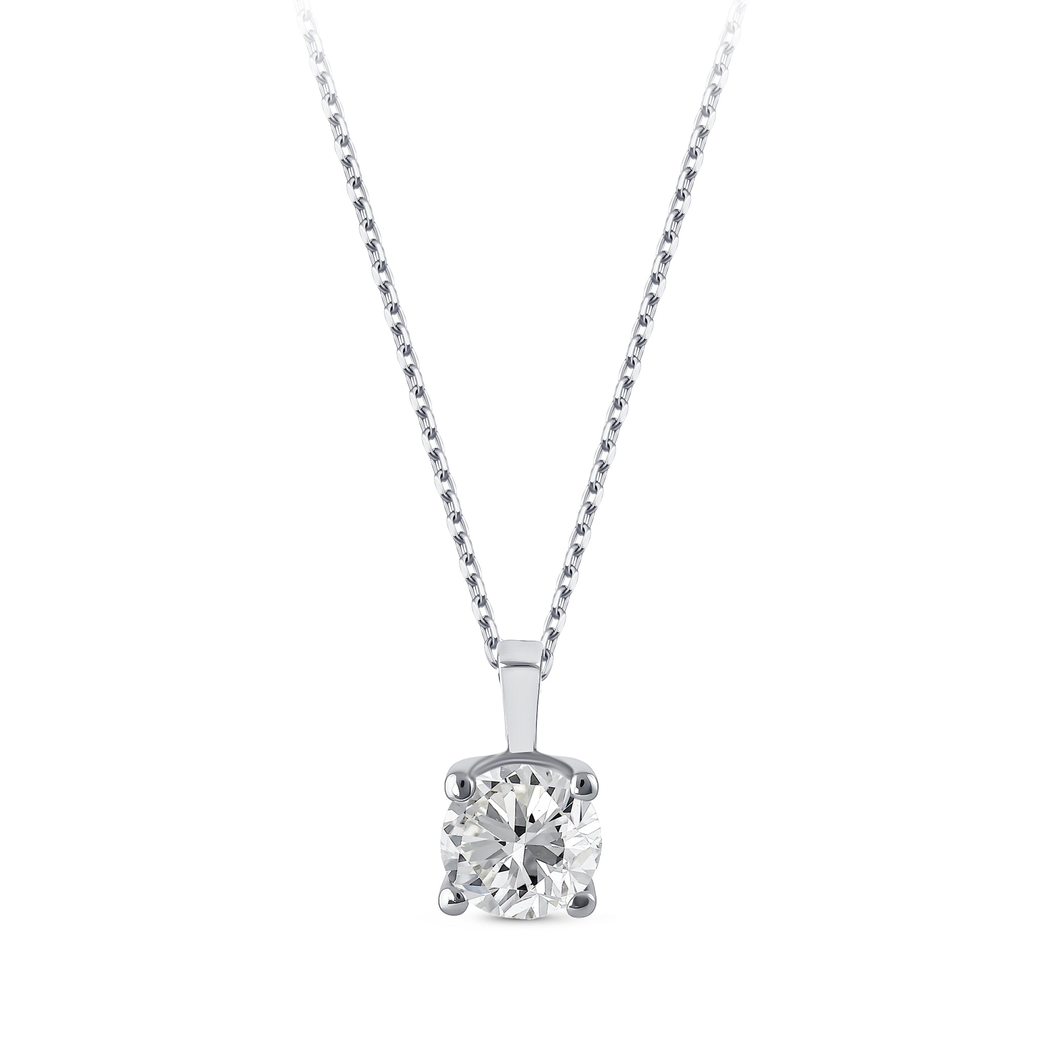 Solitaire Diamond Necklace