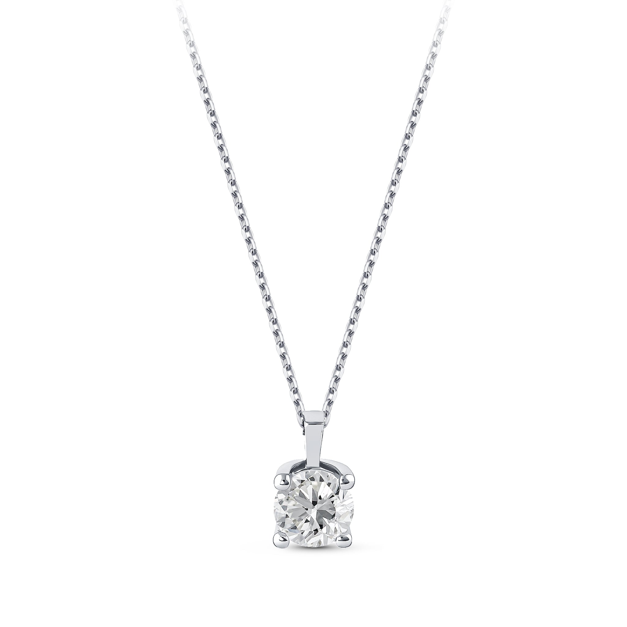 Solitaire Diamond Necklace