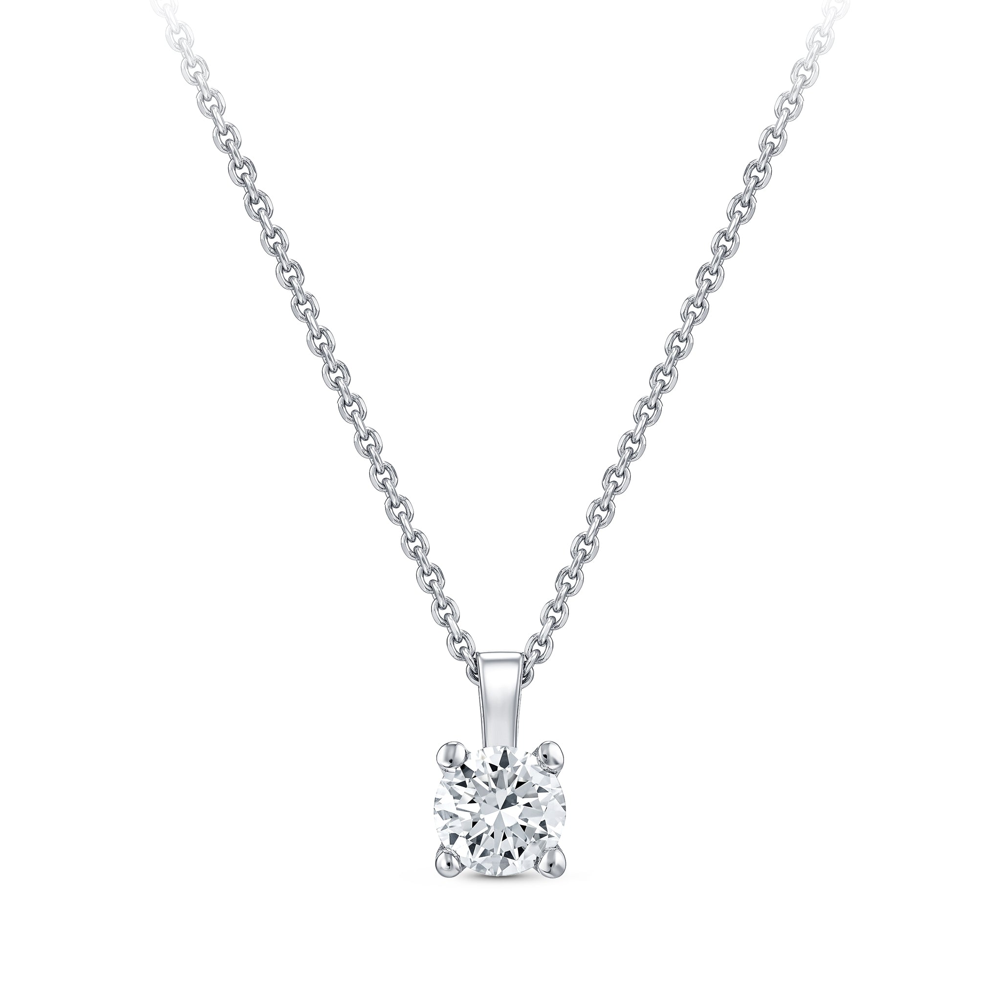 Solitaire Diamond Necklace