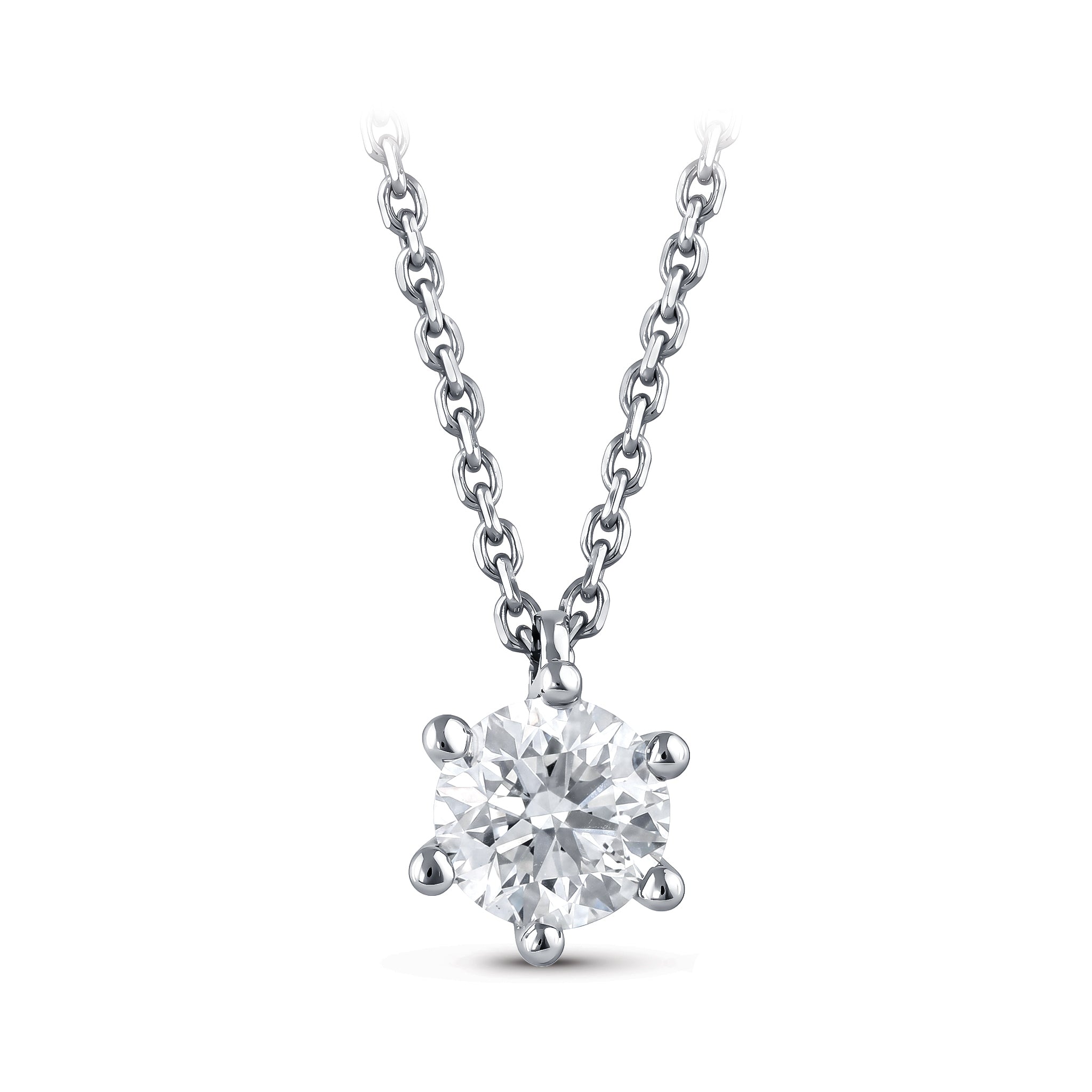 Diamond Solitaire Necklace