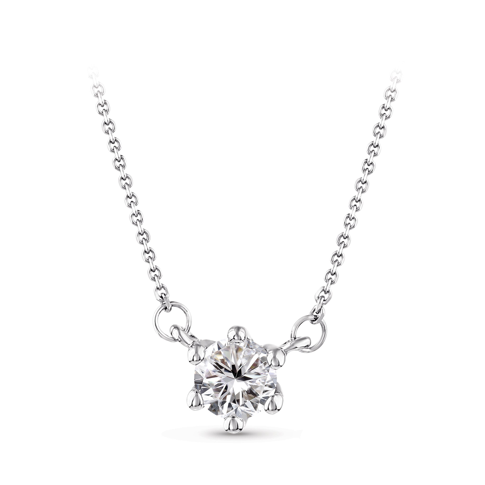 Solitaire Diamond Necklace