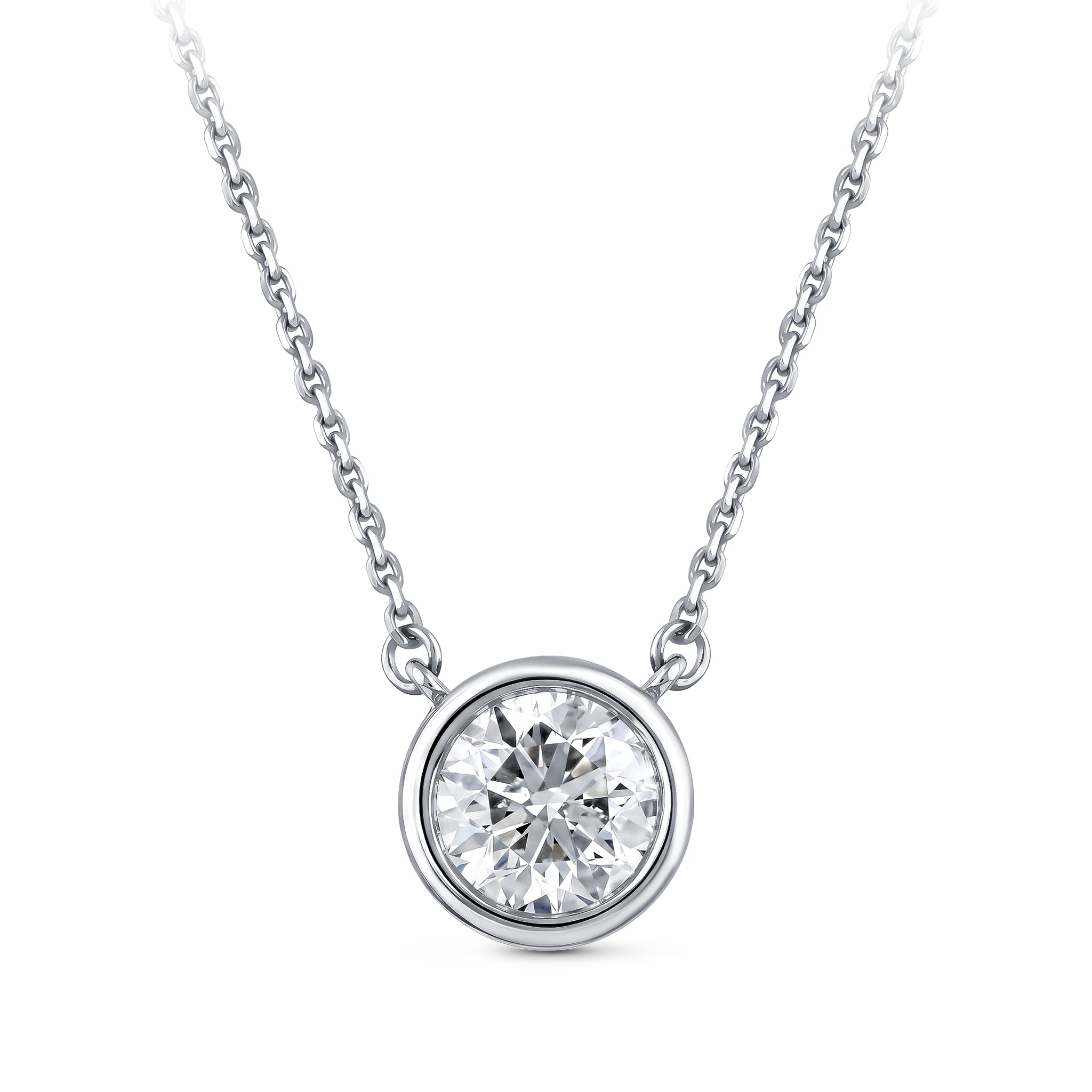 Solitaire Diamond Necklace