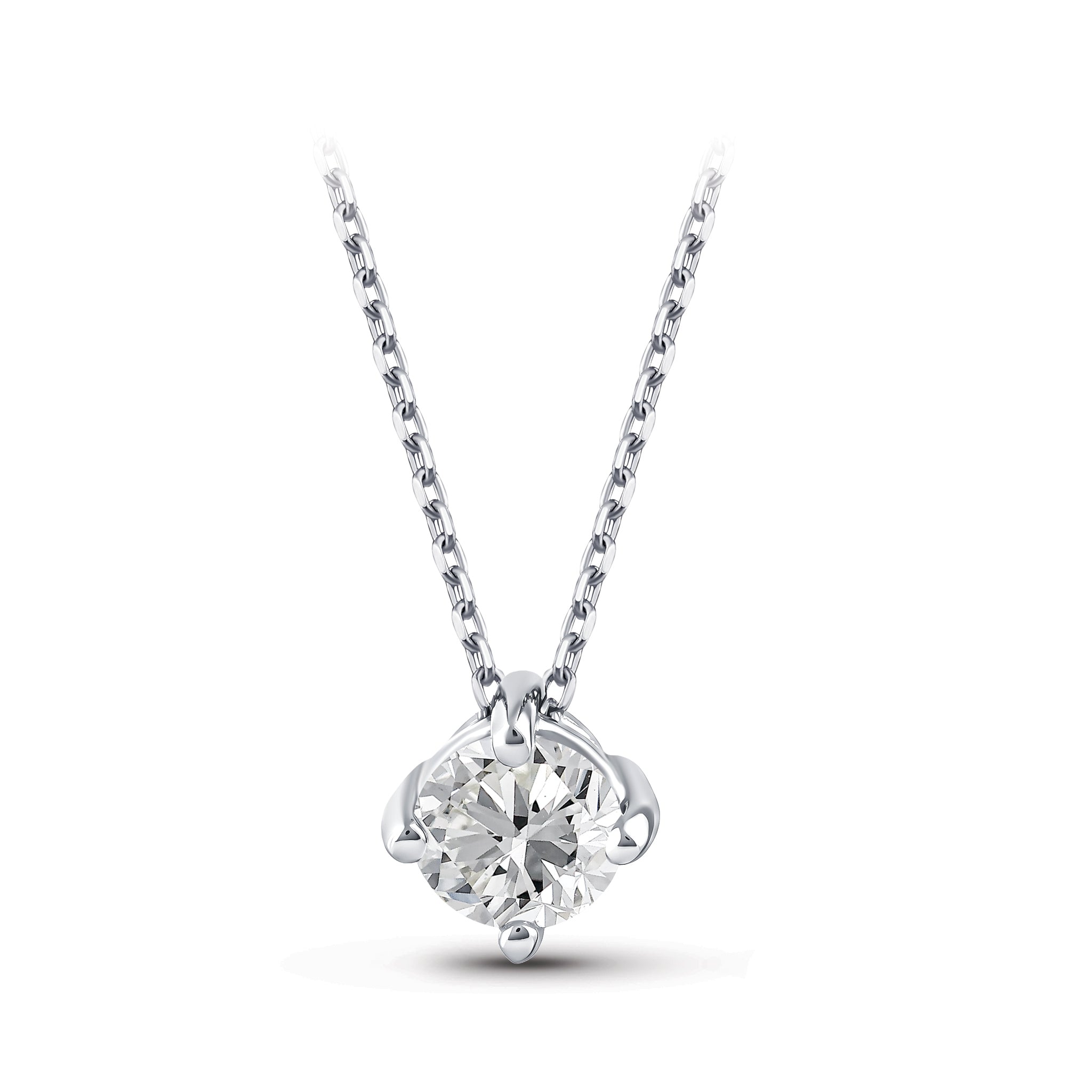 Diamond Solitaire Necklace
