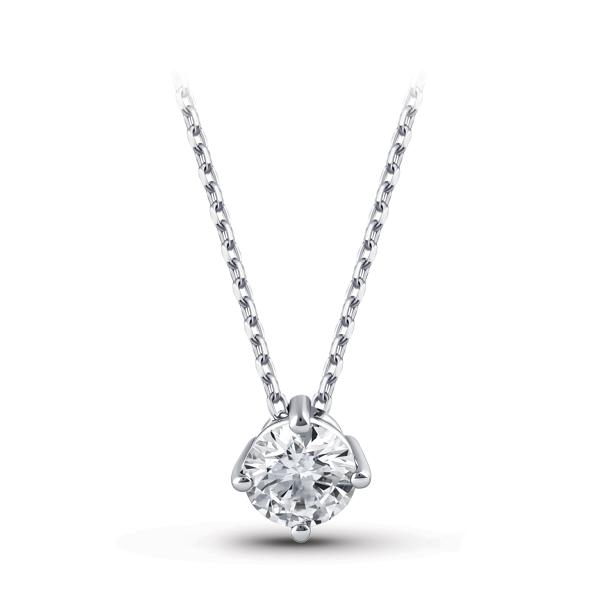 Diamond Solitaire Necklace
