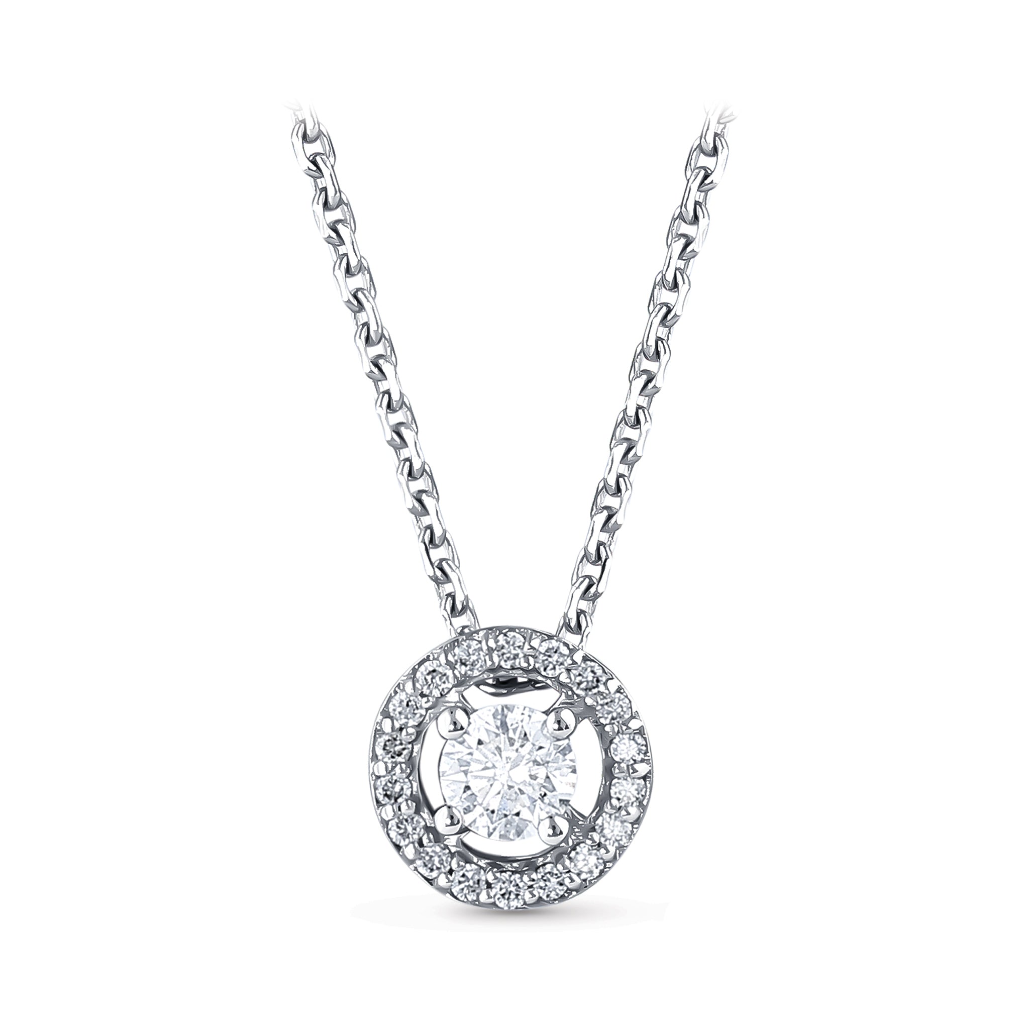 Solitaire Diamond Necklace
