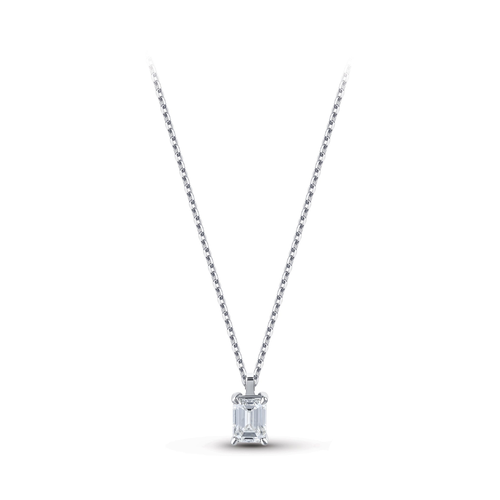 Diamond Solitaire Necklace