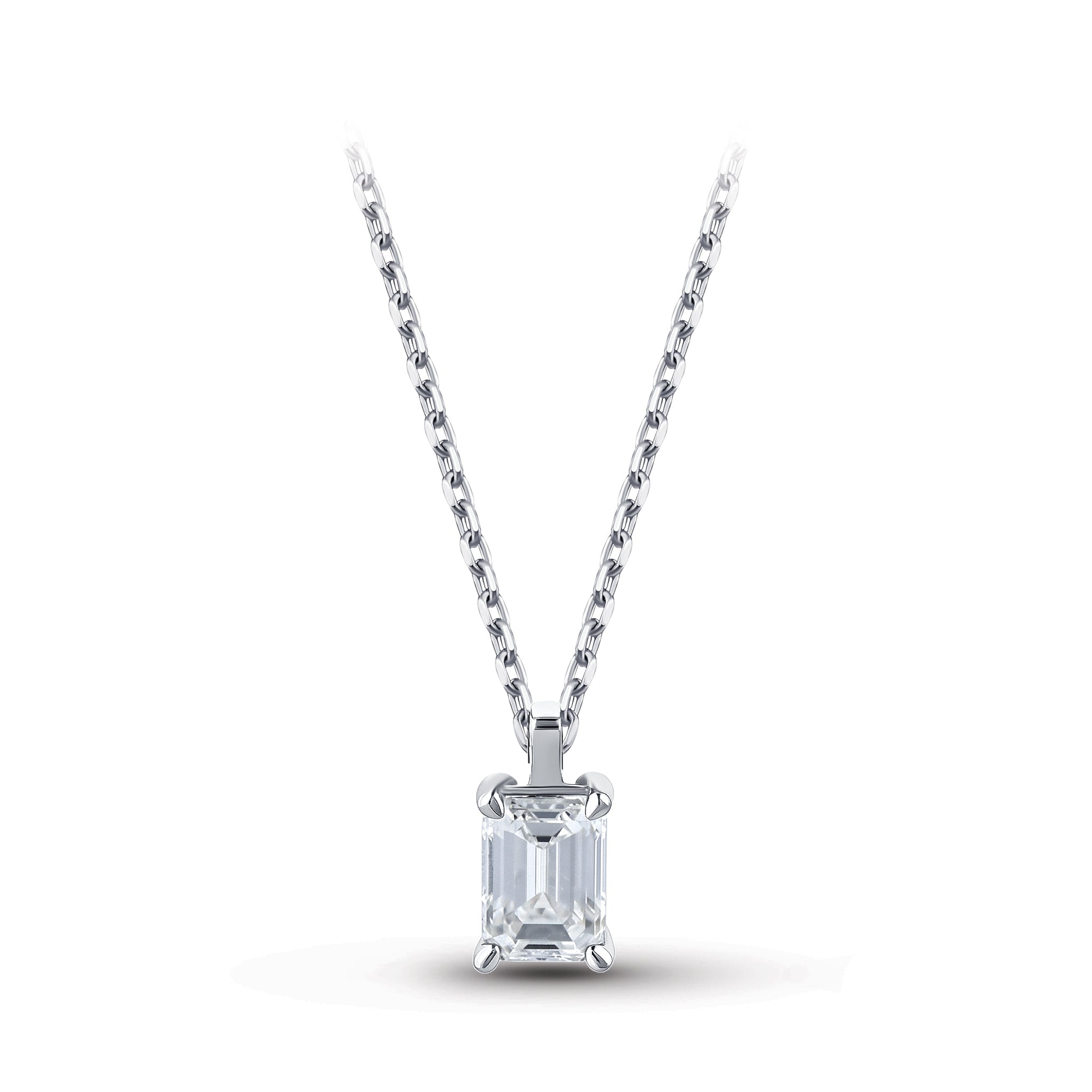 Diamond Solitaire Necklace