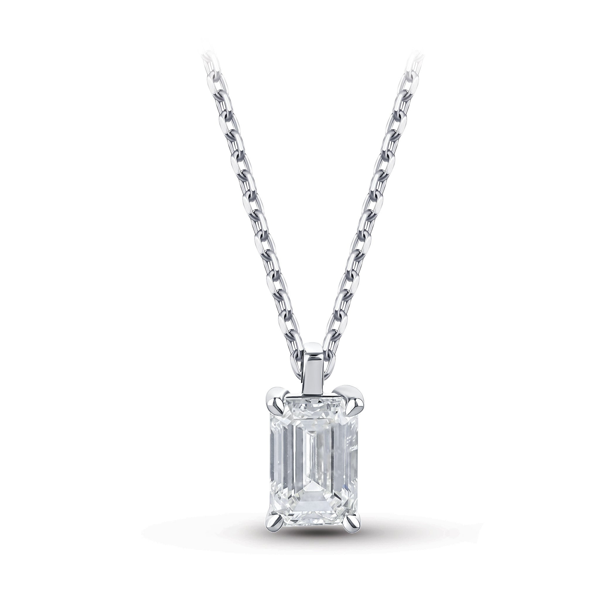 Diamond Solitaire Necklace