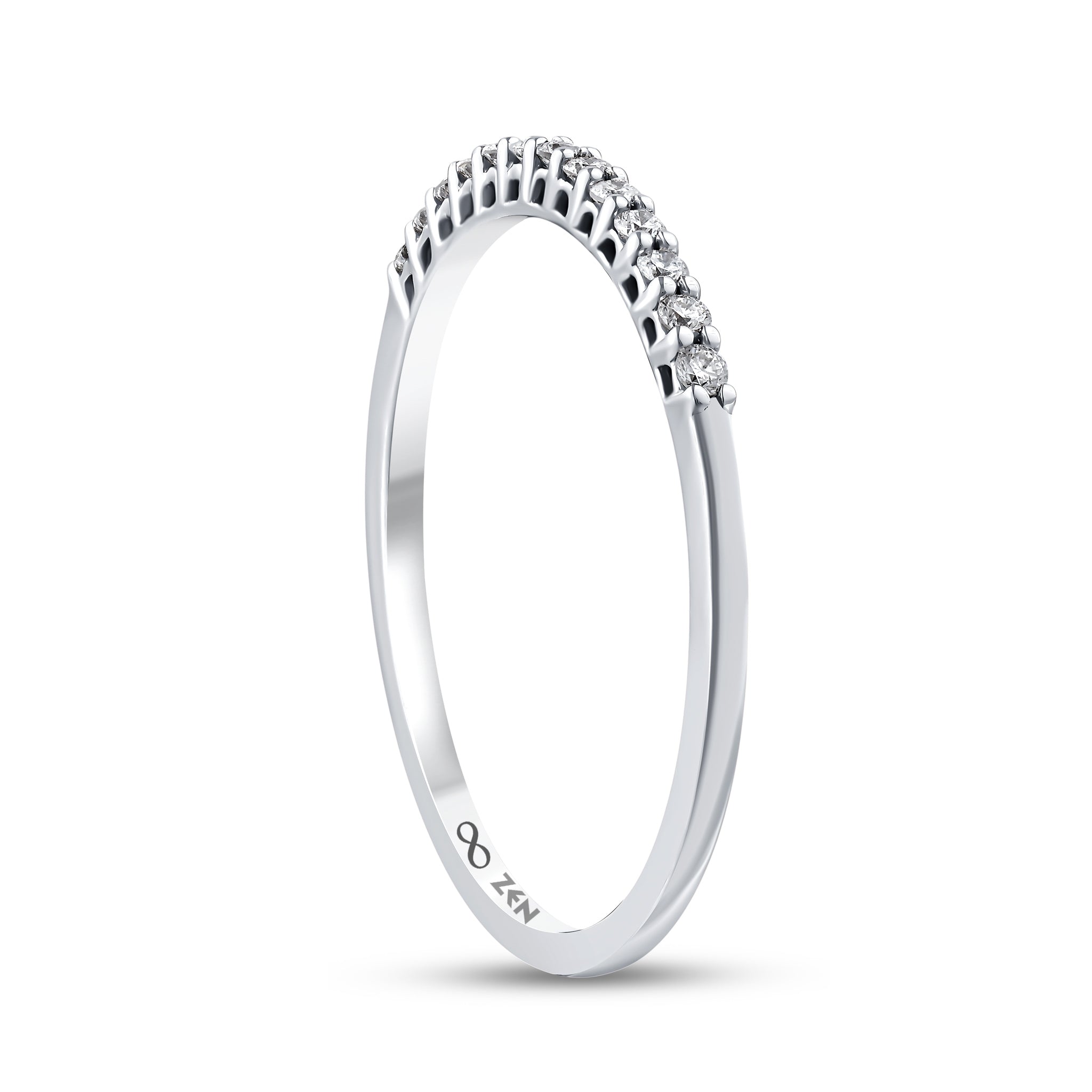 Diamond Half Eternity Ring