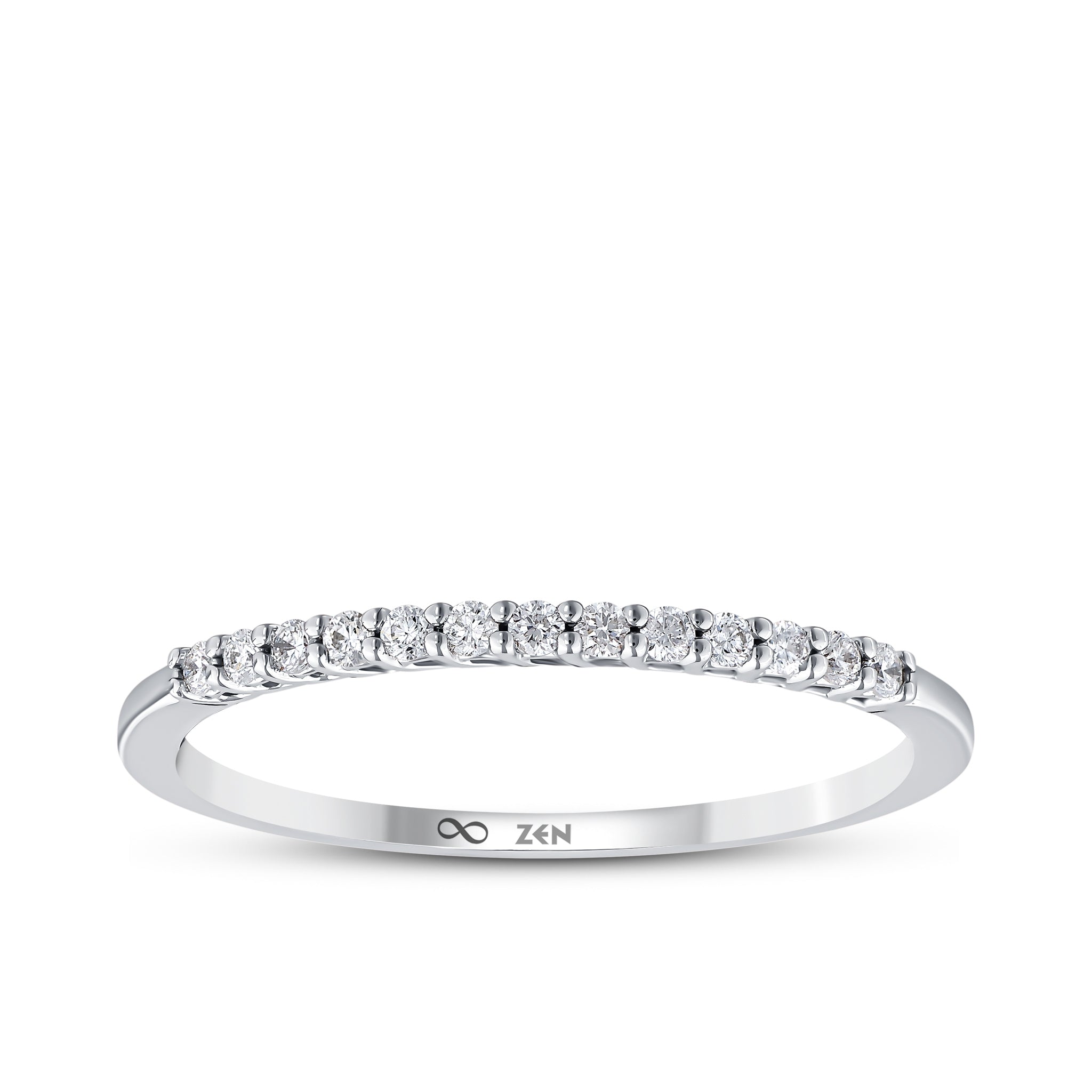 Diamond Half Eternity Ring