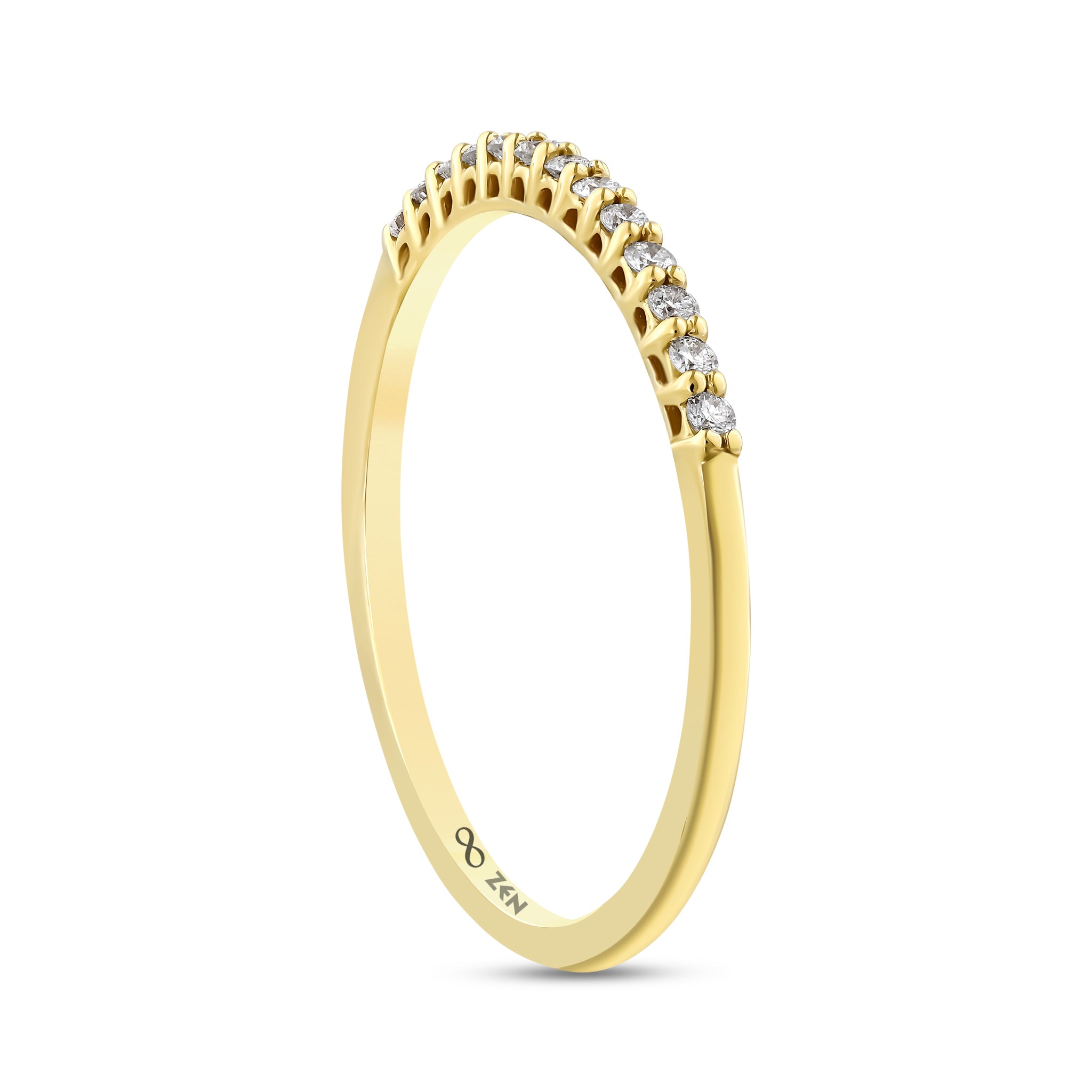 Diamond Half Eternity Ring