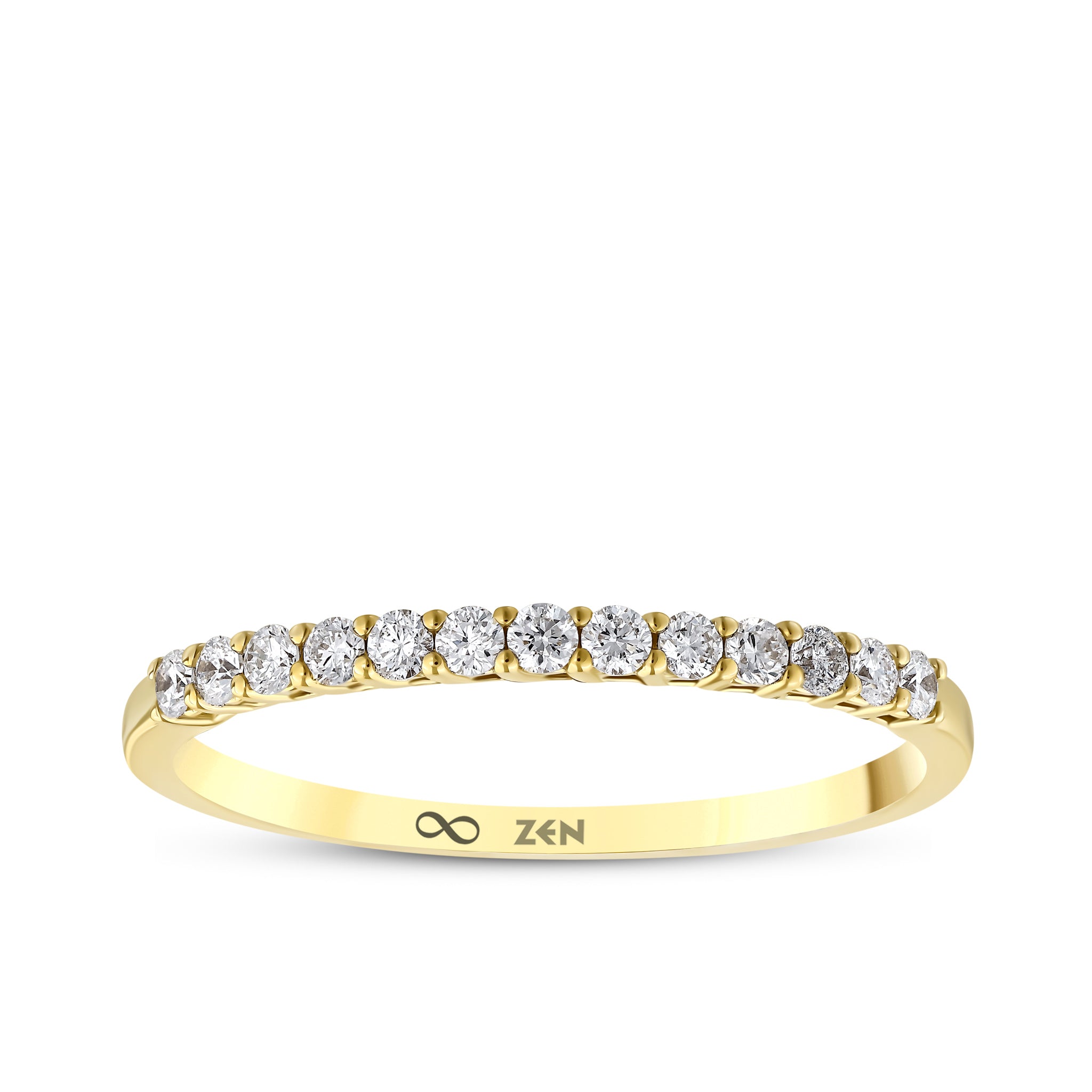 Diamond Half Eternity Ring