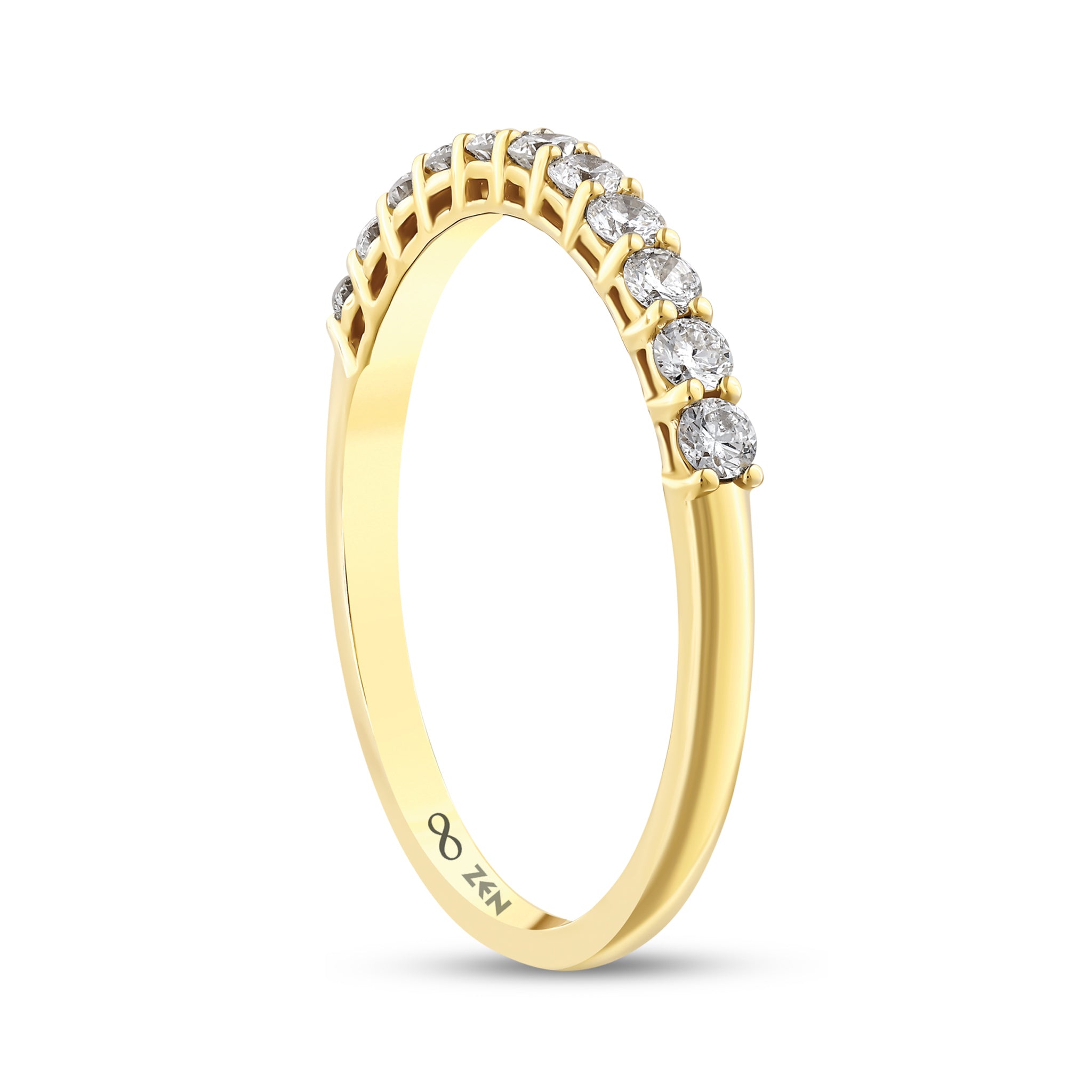 Diamond Half Eternity Ring