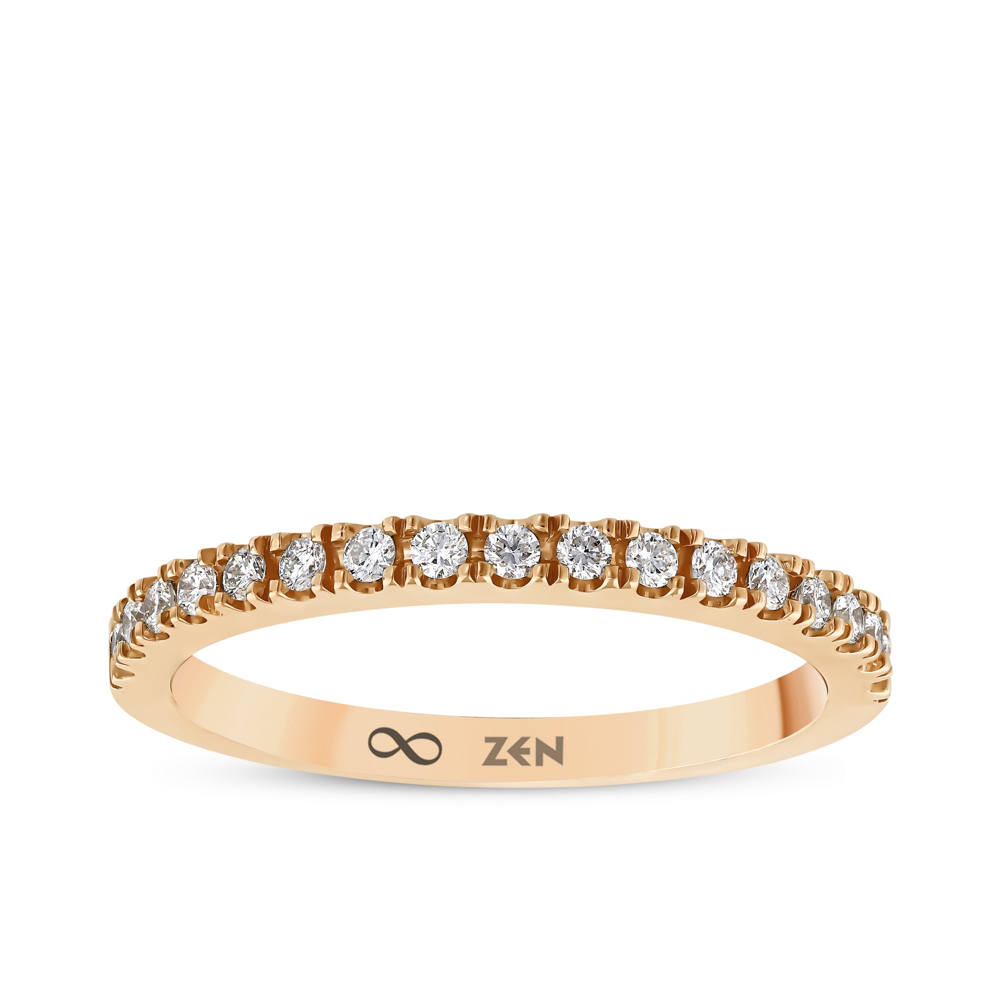 Diamond Half Eternity Ring
