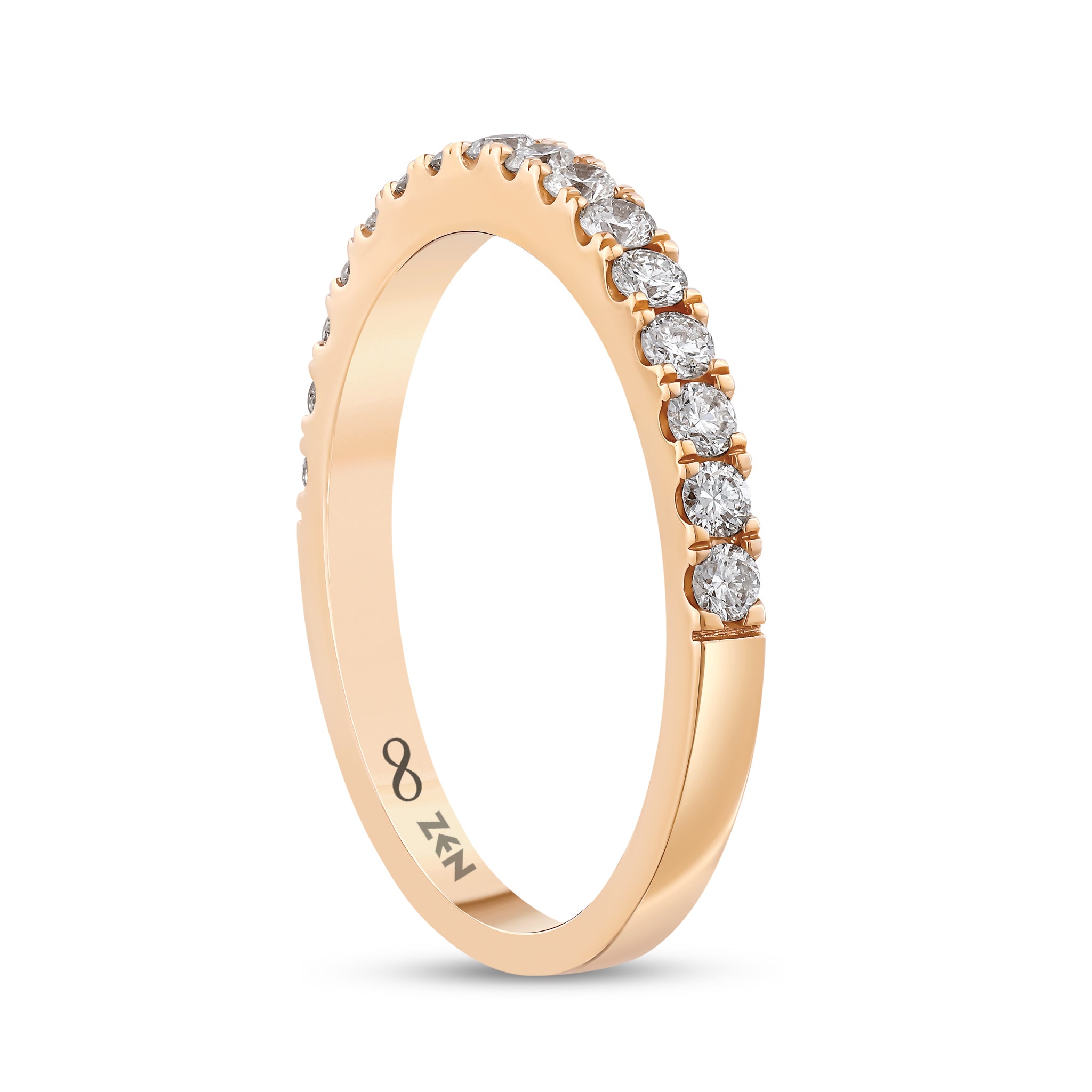 Diamond Half Eternity Ring