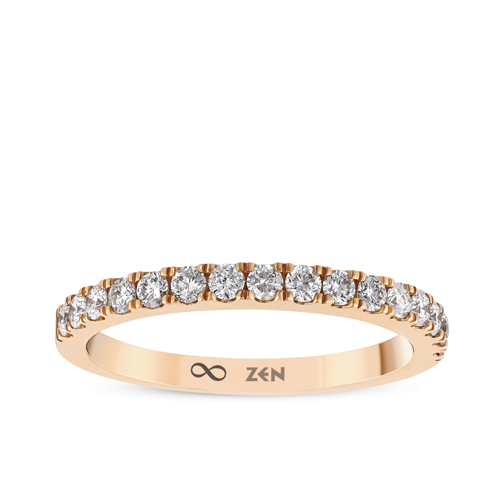Diamond Half Eternity Ring