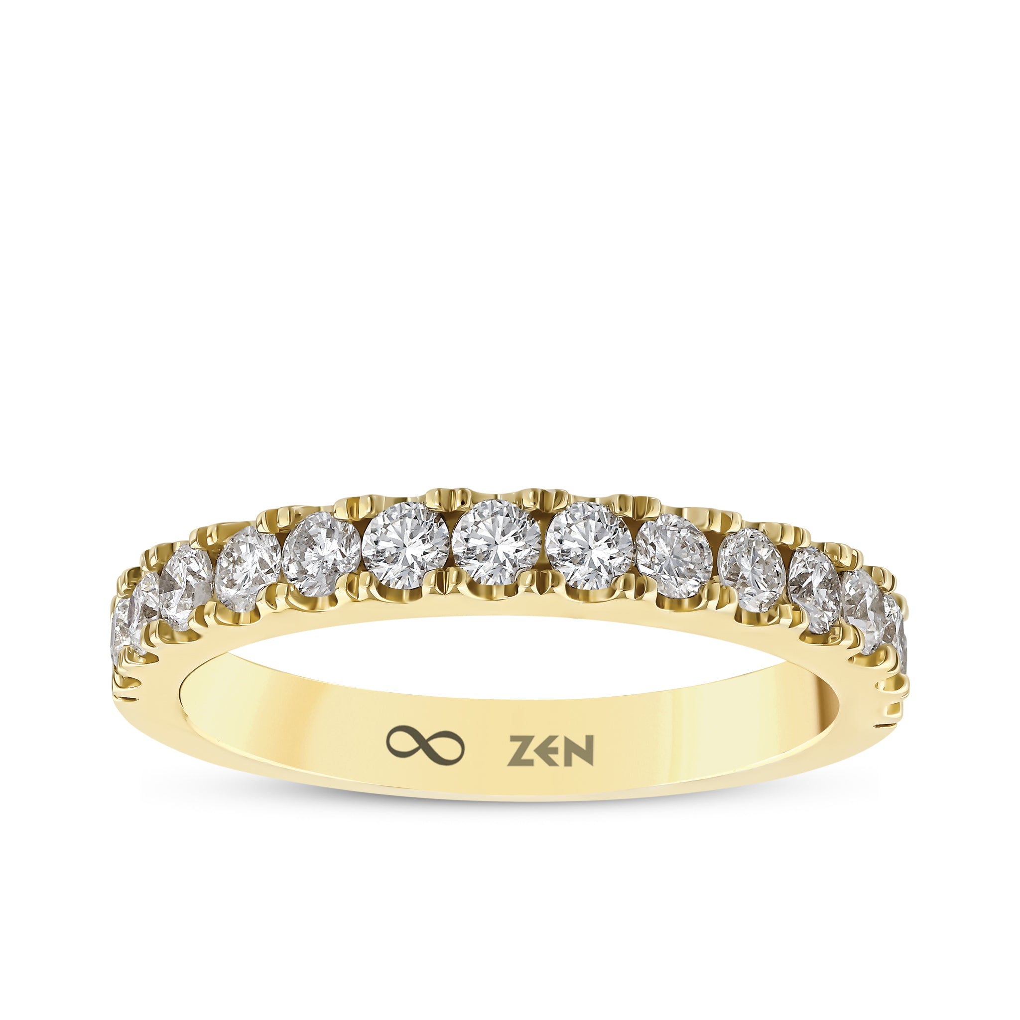 Diamond Half Eternity Ring