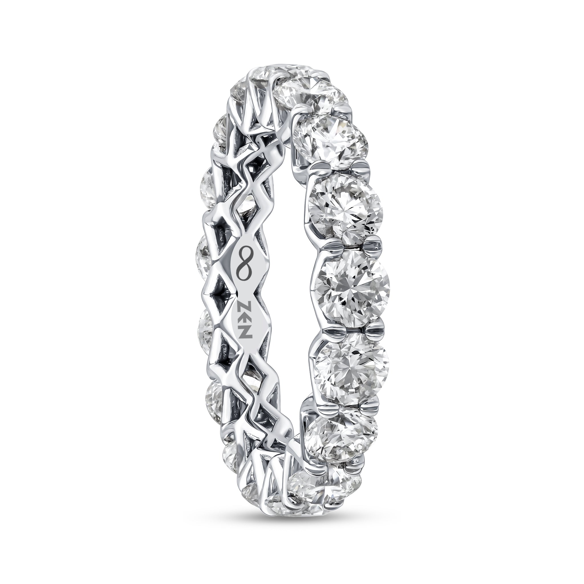 Diamond Eternity Engagement Ring