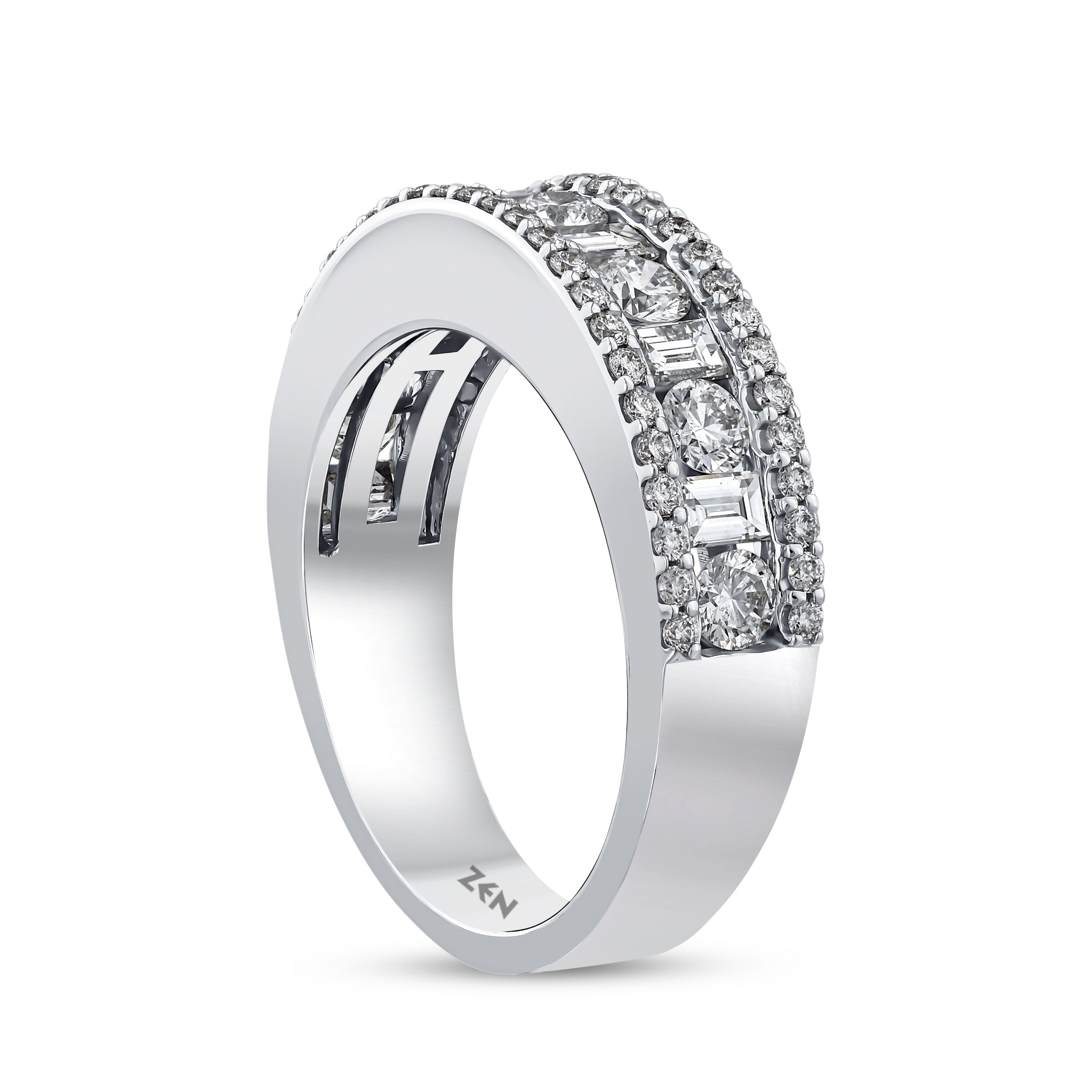 Diamond Half Eternity Ring