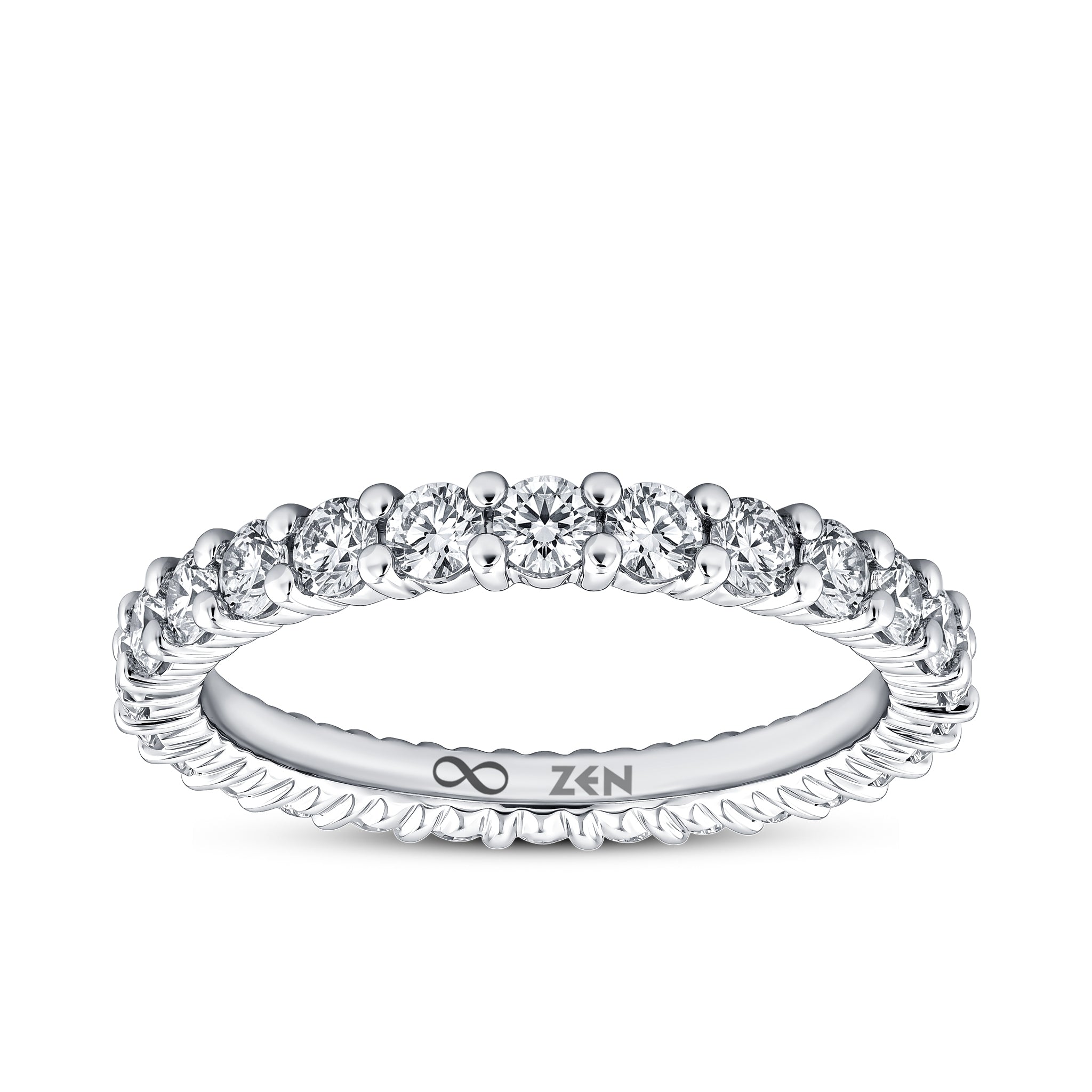 Diamond Eternity Engagement Ring