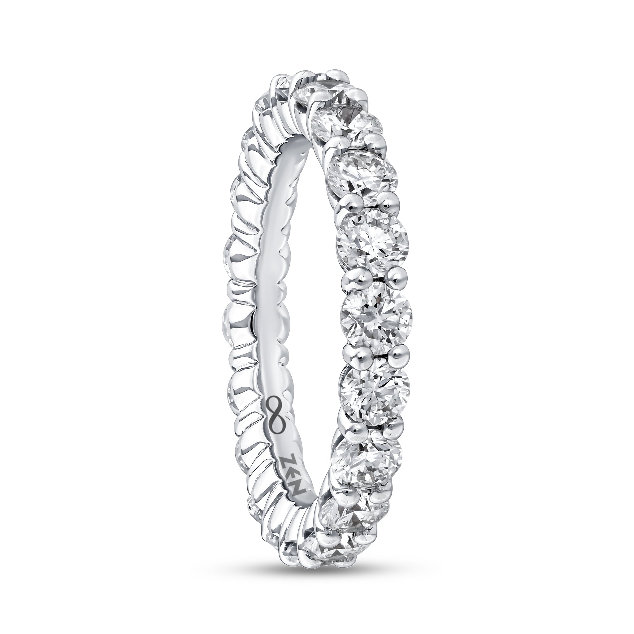 Diamond Eternity Engagement Ring